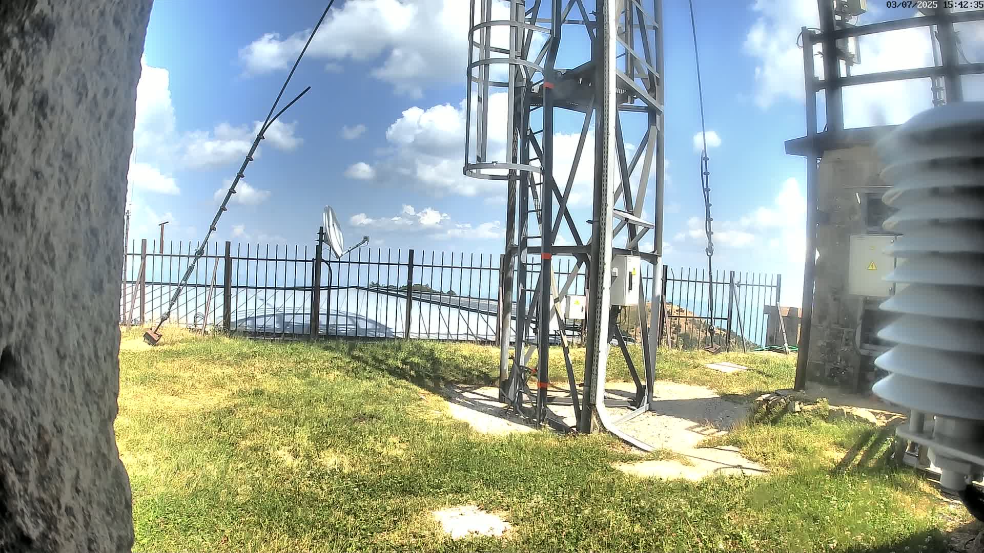 Val-d'Aigoual, Mont Aigoual Mountain,  Le Climatographe Meteorologic Climatograph Live Cam - Le Vigan, Gard, Occitanie, France