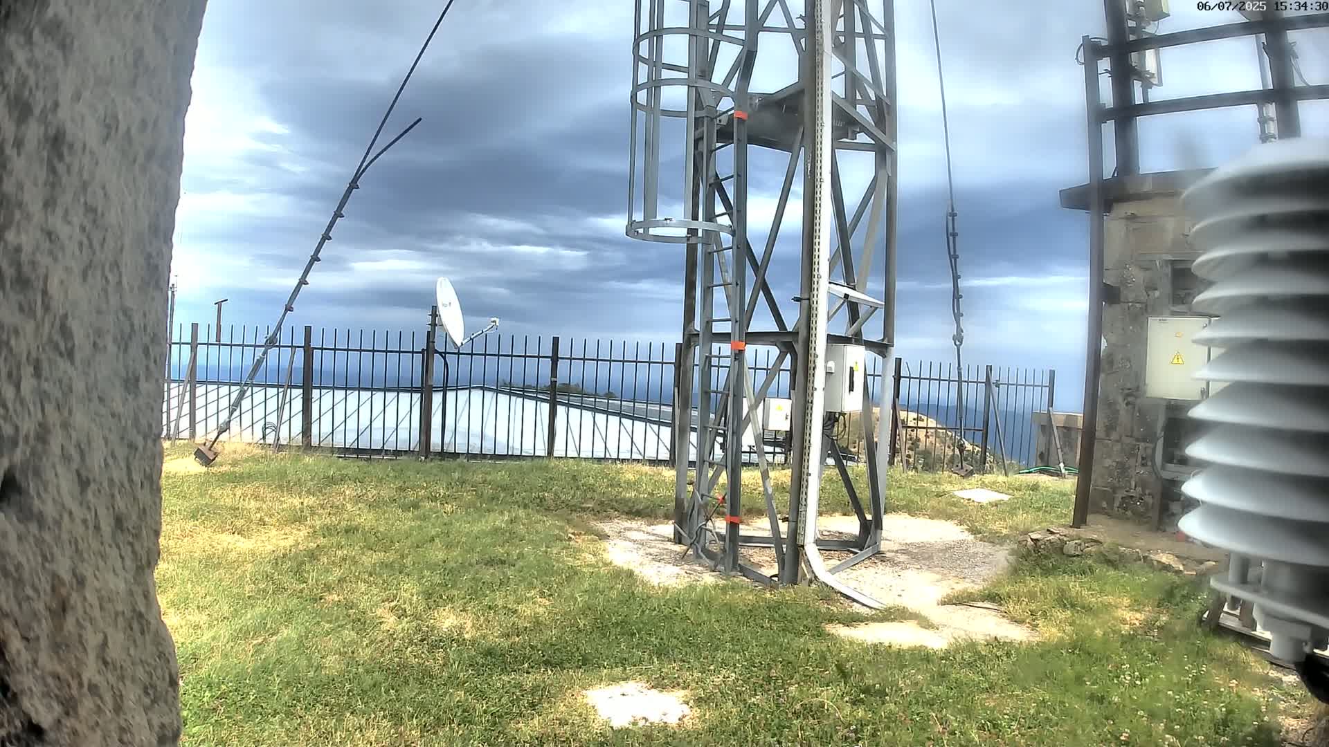 Val-d'Aigoual, Mont Aigoual Mountain,  Le Climatographe Meteorologic Climatograph Live Cam - Le Vigan, Gard, Occitanie, France