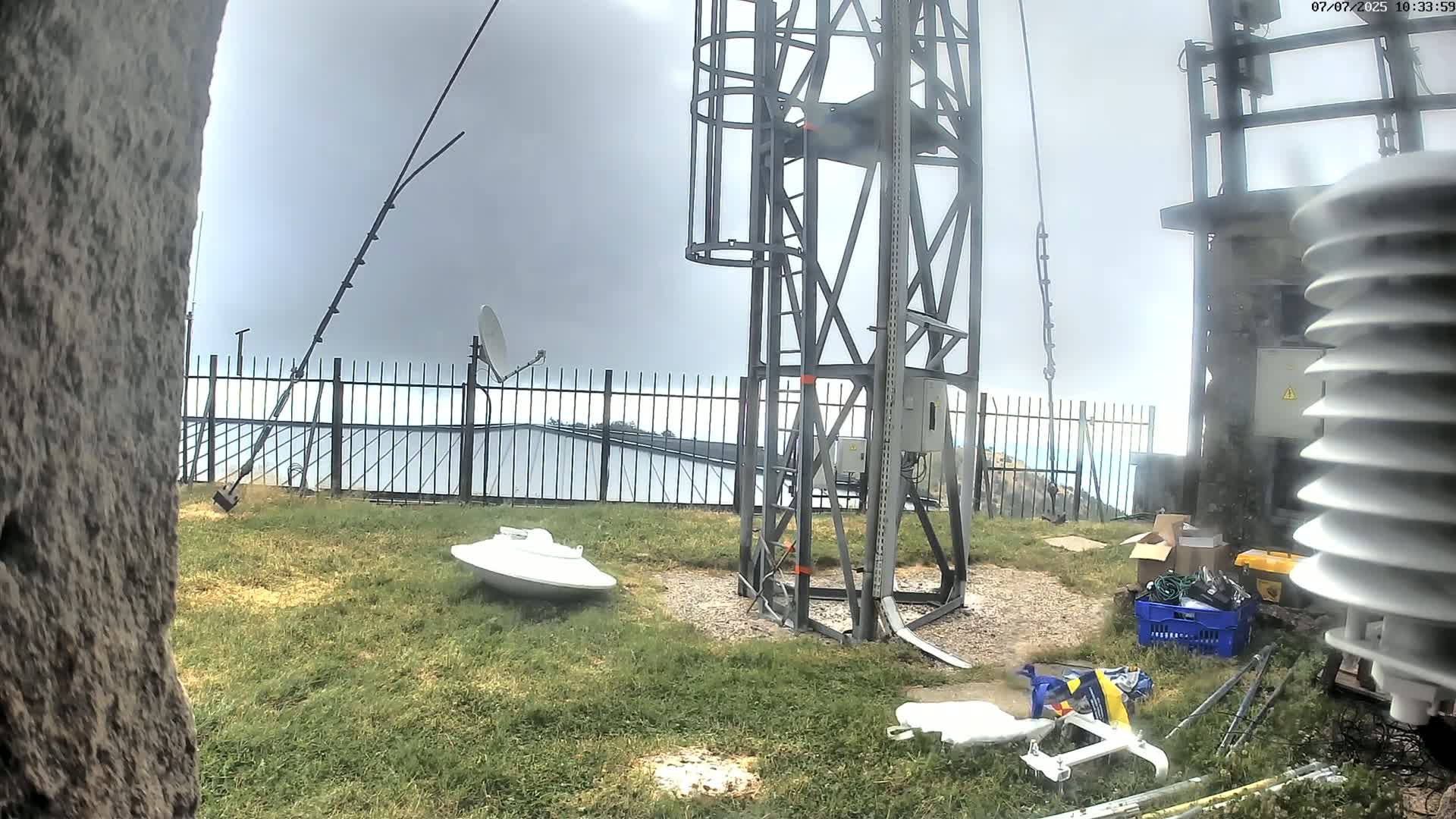 Val-d'Aigoual, Mont Aigoual Mountain,  Le Climatographe Meteorologic Climatograph Live Cam - Le Vigan, Gard, Occitanie, France