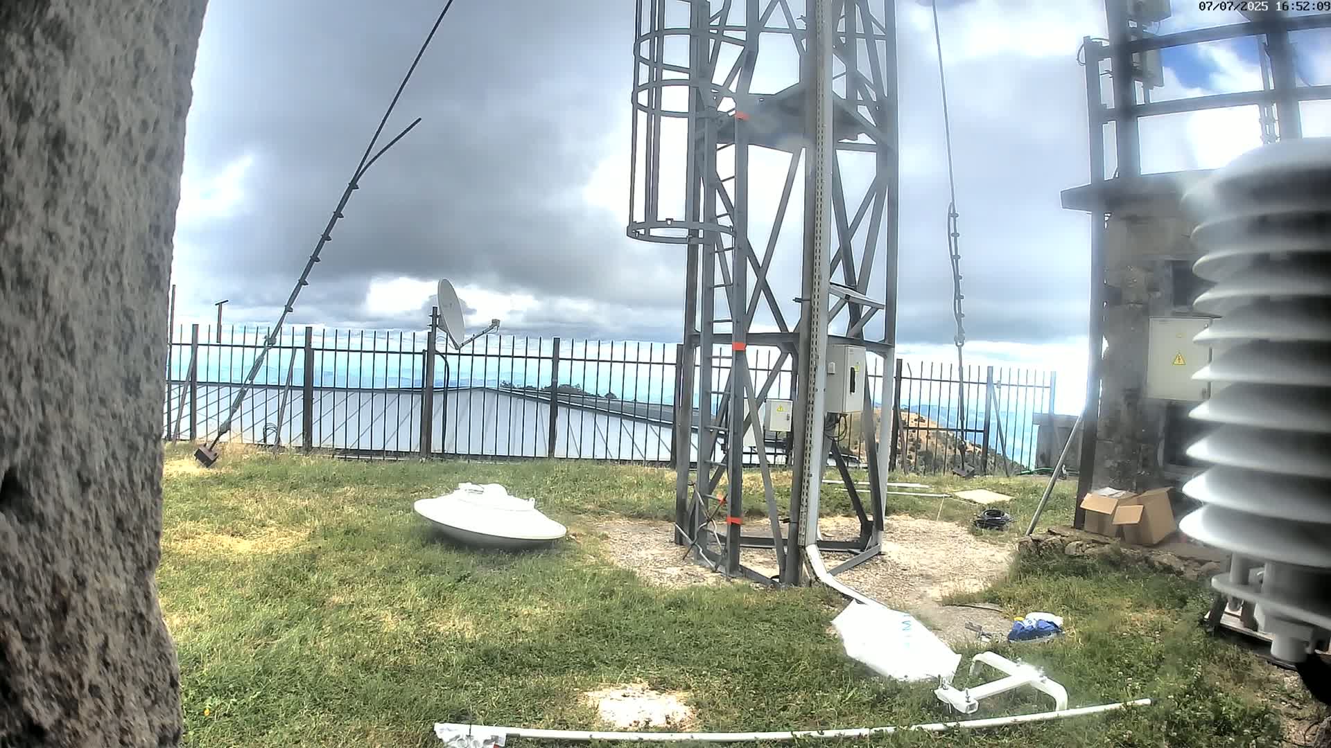 Val-d'Aigoual, Mont Aigoual Mountain,  Le Climatographe Meteorologic Climatograph Live Cam - Le Vigan, Gard, Occitanie, France