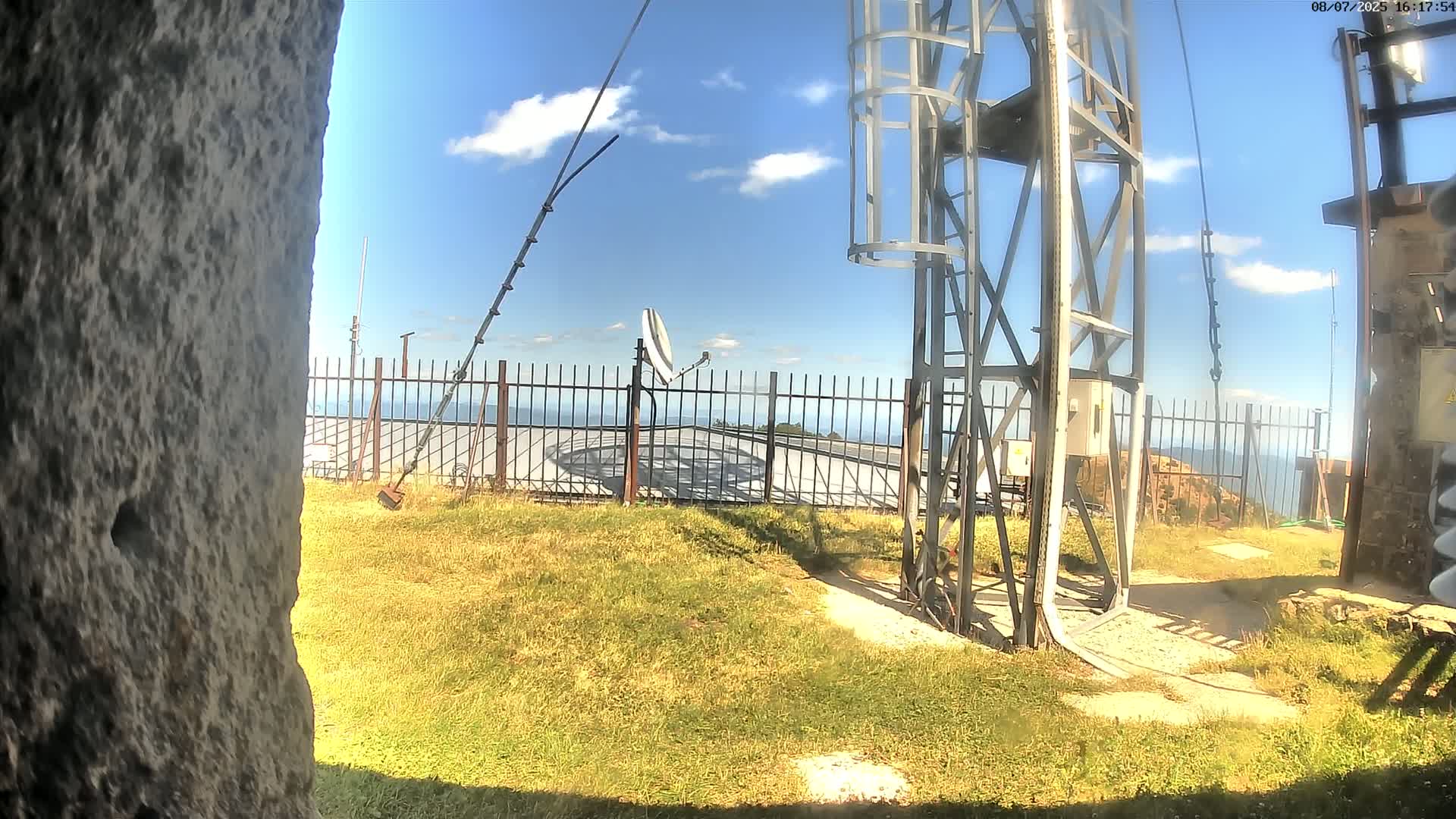 Val-d'Aigoual, Mont Aigoual Mountain,  Le Climatographe Meteorologic Climatograph Live Cam - Le Vigan, Gard, Occitanie, France
