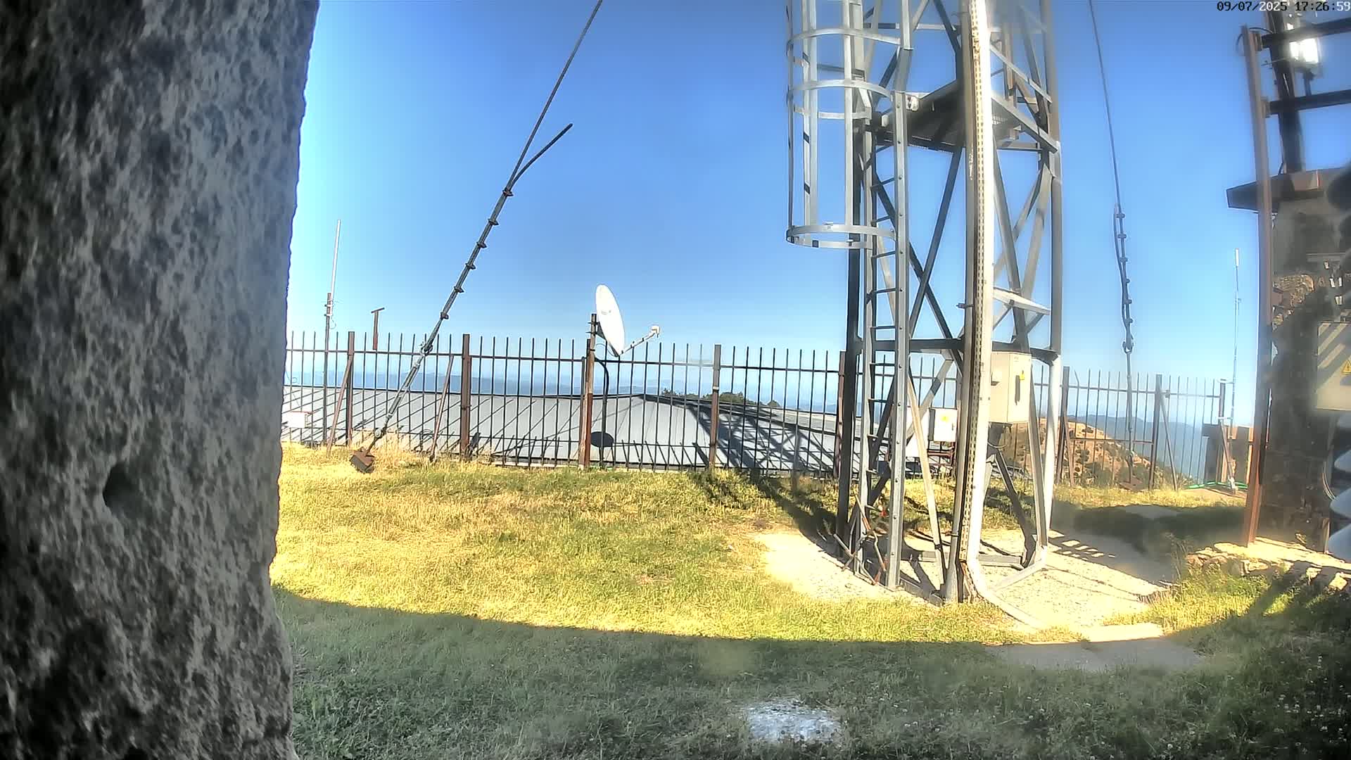 Val-d'Aigoual, Mont Aigoual Mountain,  Le Climatographe Meteorologic Climatograph Live Cam - Le Vigan, Gard, Occitanie, France