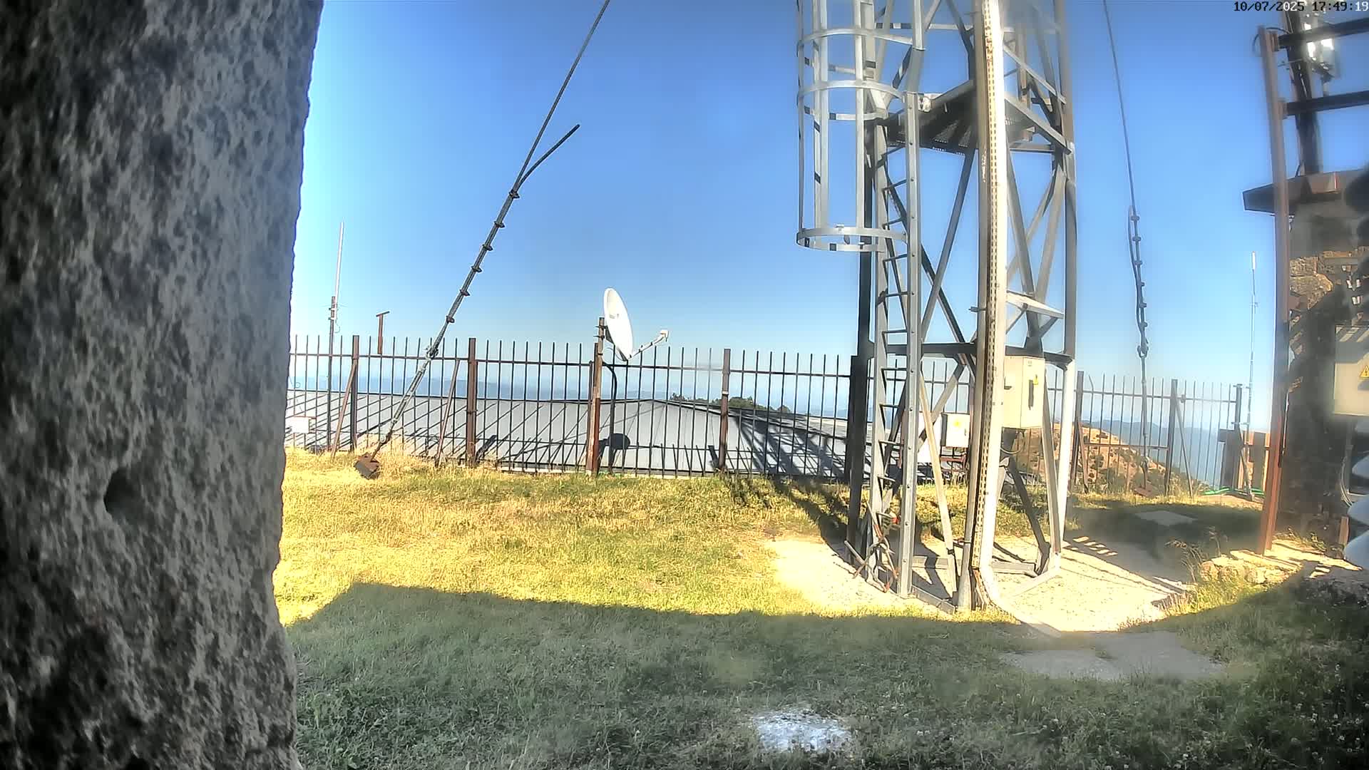 Val-d'Aigoual, Mont Aigoual Mountain,  Le Climatographe Meteorologic Climatograph Live Cam - Le Vigan, Gard, Occitanie, France