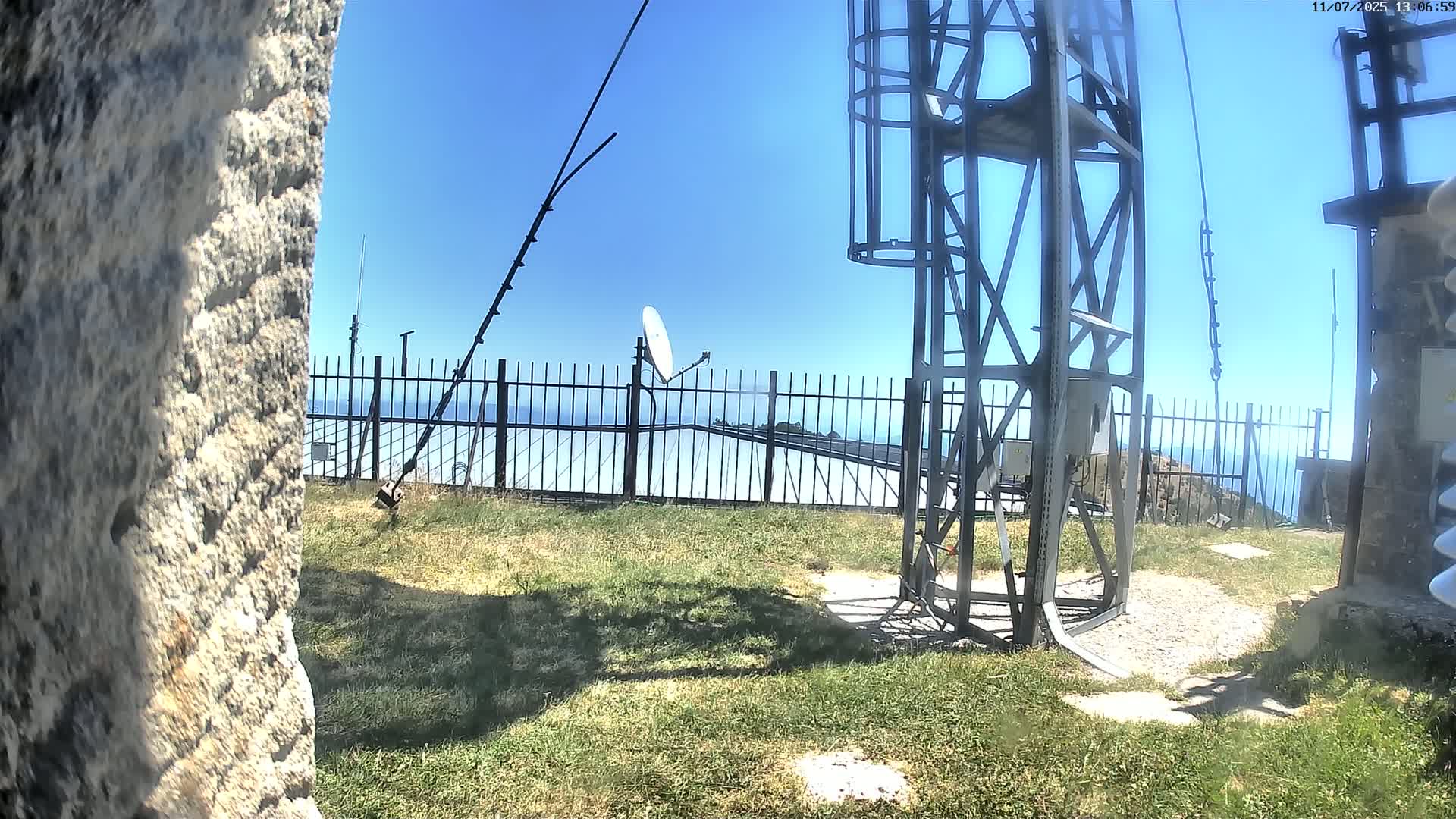 Val-d'Aigoual, Mont Aigoual Mountain,  Le Climatographe Meteorologic Climatograph Live Cam - Le Vigan, Gard, Occitanie, France