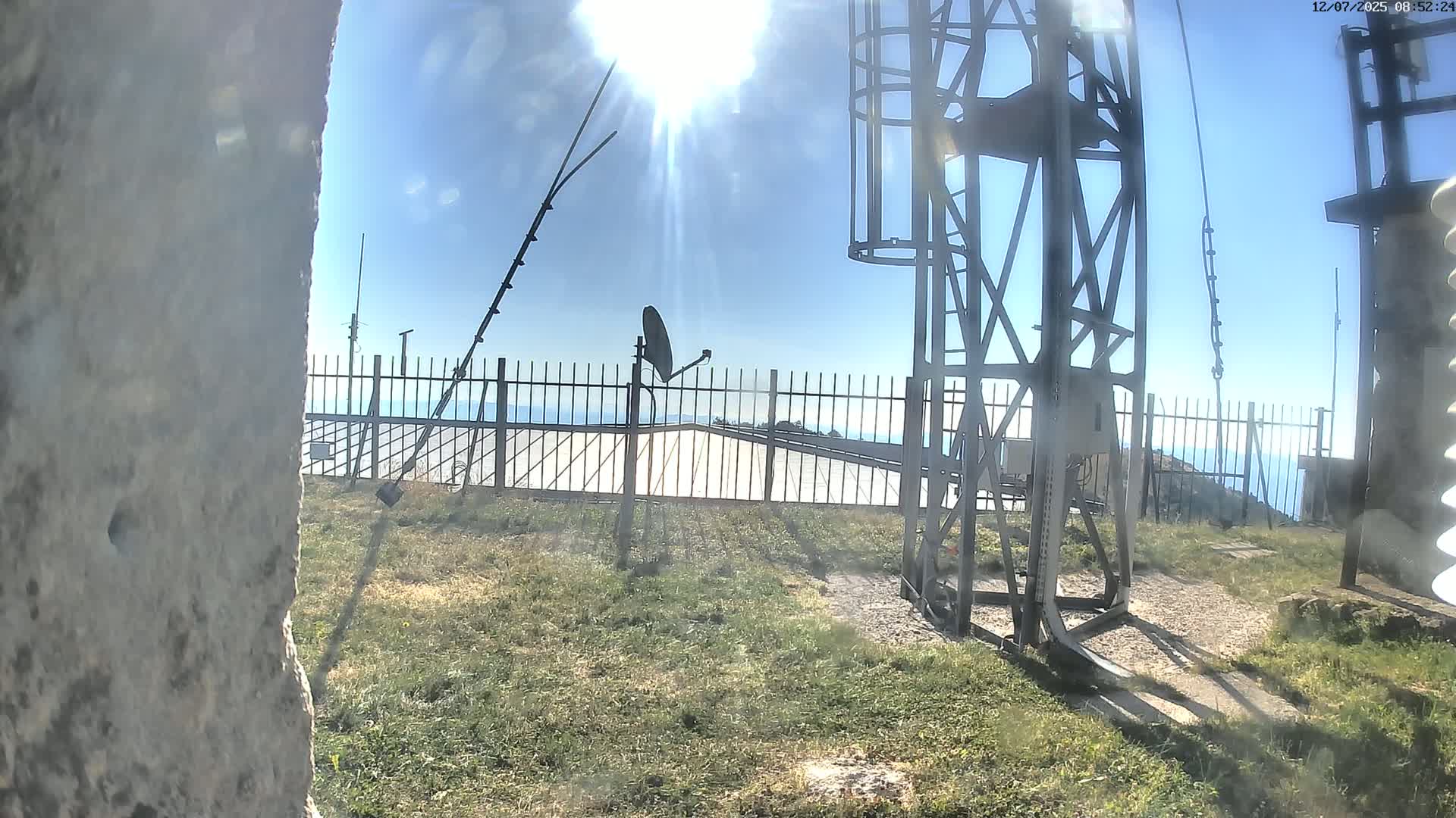 Val-d'Aigoual, Mont Aigoual Mountain,  Le Climatographe Meteorologic Climatograph Live Cam - Le Vigan, Gard, Occitanie, France