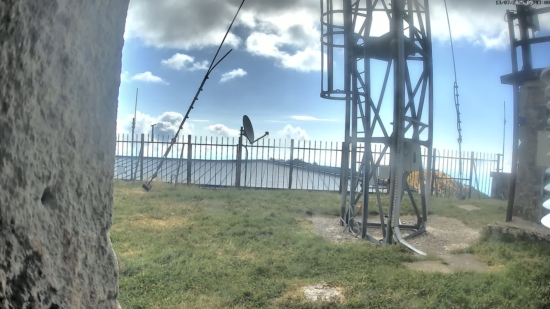 Val-d'Aigoual, Mont Aigoual Mountain,  Le Climatographe Meteorologic Climatograph Live Cam - Le Vigan, Gard, Occitanie, France
