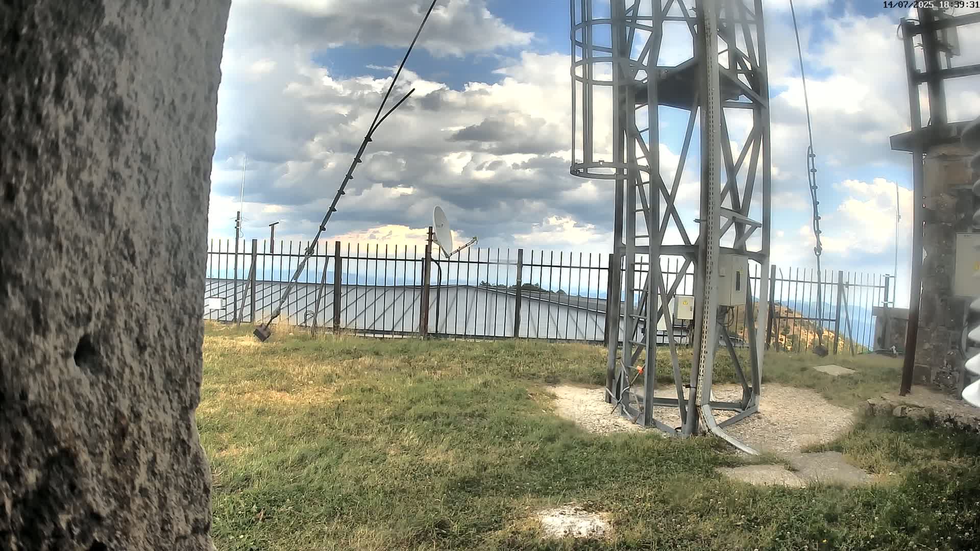 Val-d'Aigoual, Mont Aigoual Mountain,  Le Climatographe Meteorologic Climatograph Live Cam - Le Vigan, Gard, Occitanie, France