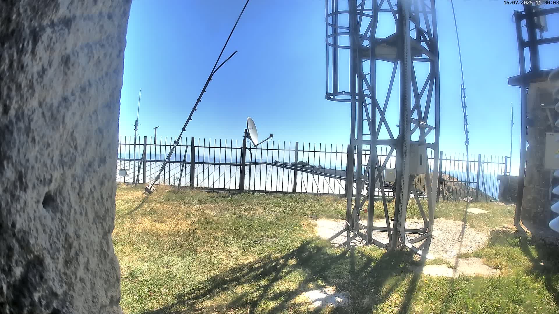 Val-d'Aigoual, Mont Aigoual Mountain,  Le Climatographe Meteorologic Climatograph Live Cam - Le Vigan, Gard, Occitanie, France