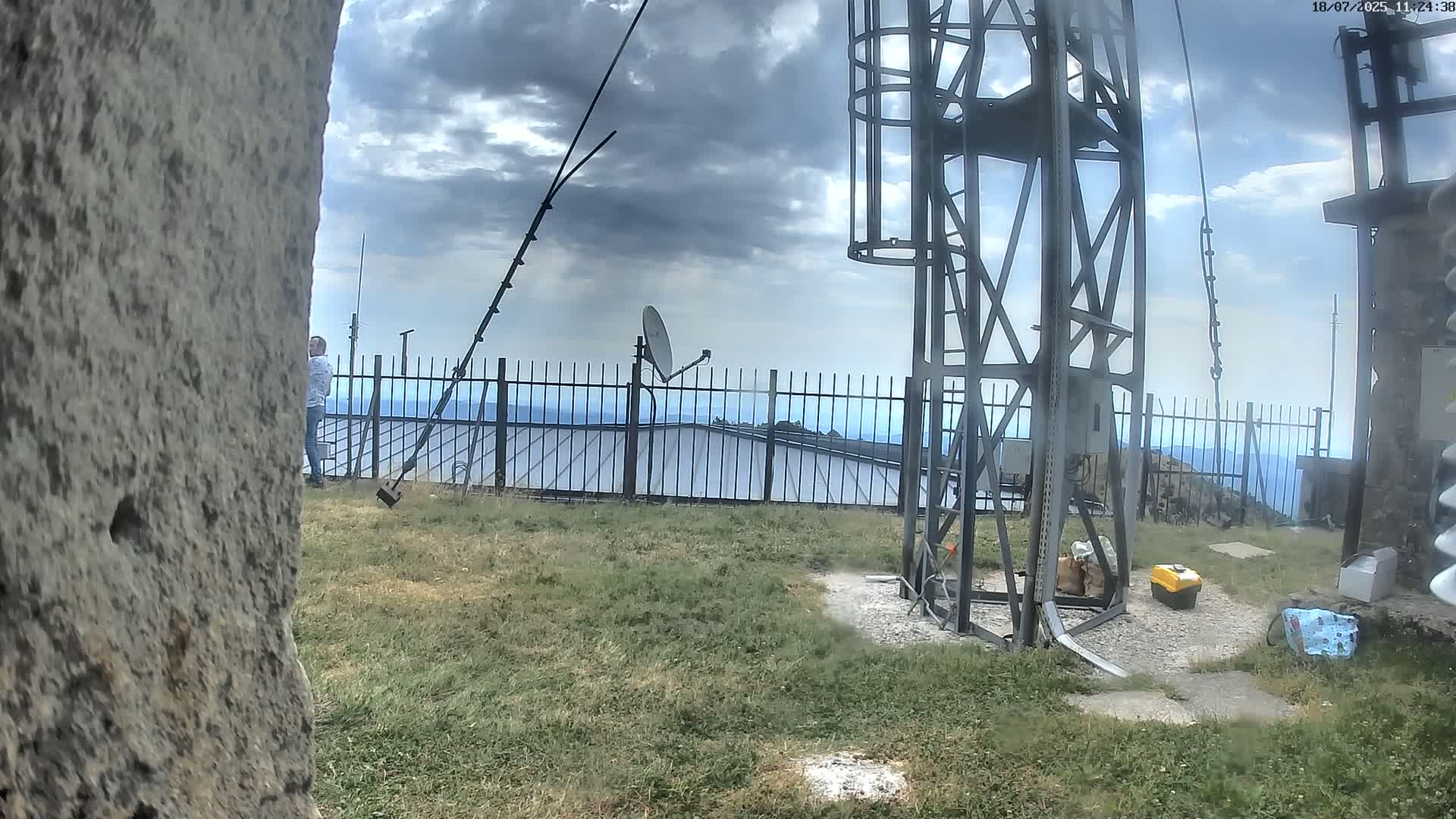 Val-d'Aigoual, Mont Aigoual Mountain,  Le Climatographe Meteorologic Climatograph Live Cam - Le Vigan, Gard, Occitanie, France