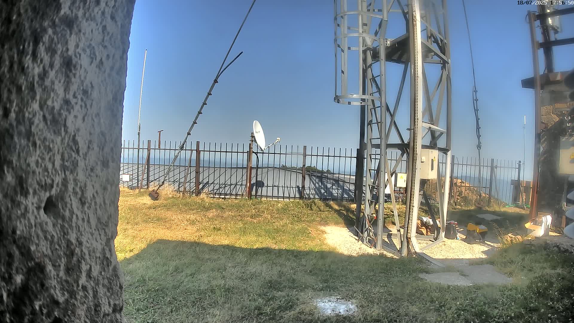 Val-d'Aigoual, Mont Aigoual Mountain,  Le Climatographe Meteorologic Climatograph Live Cam - Le Vigan, Gard, Occitanie, France