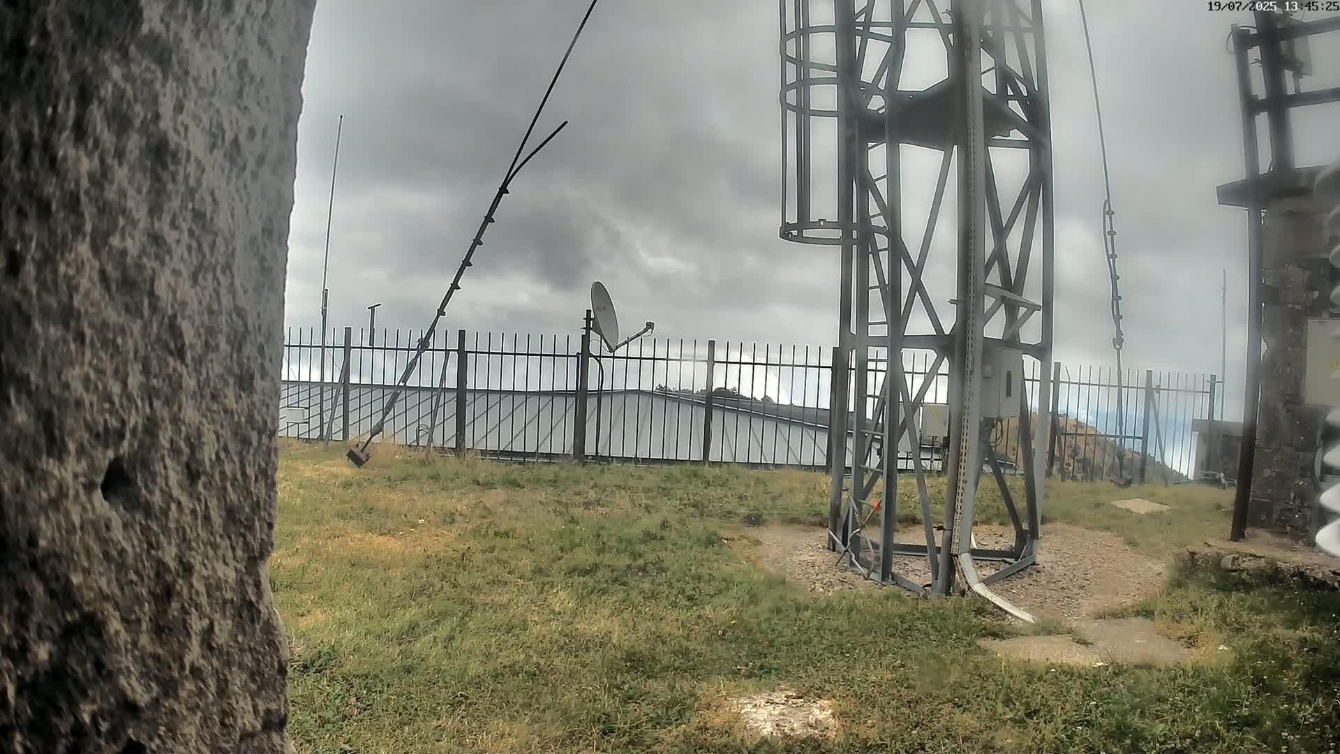 Val-d'Aigoual, Mont Aigoual Mountain,  Le Climatographe Meteorologic Climatograph Live Cam - Le Vigan, Gard, Occitanie, France