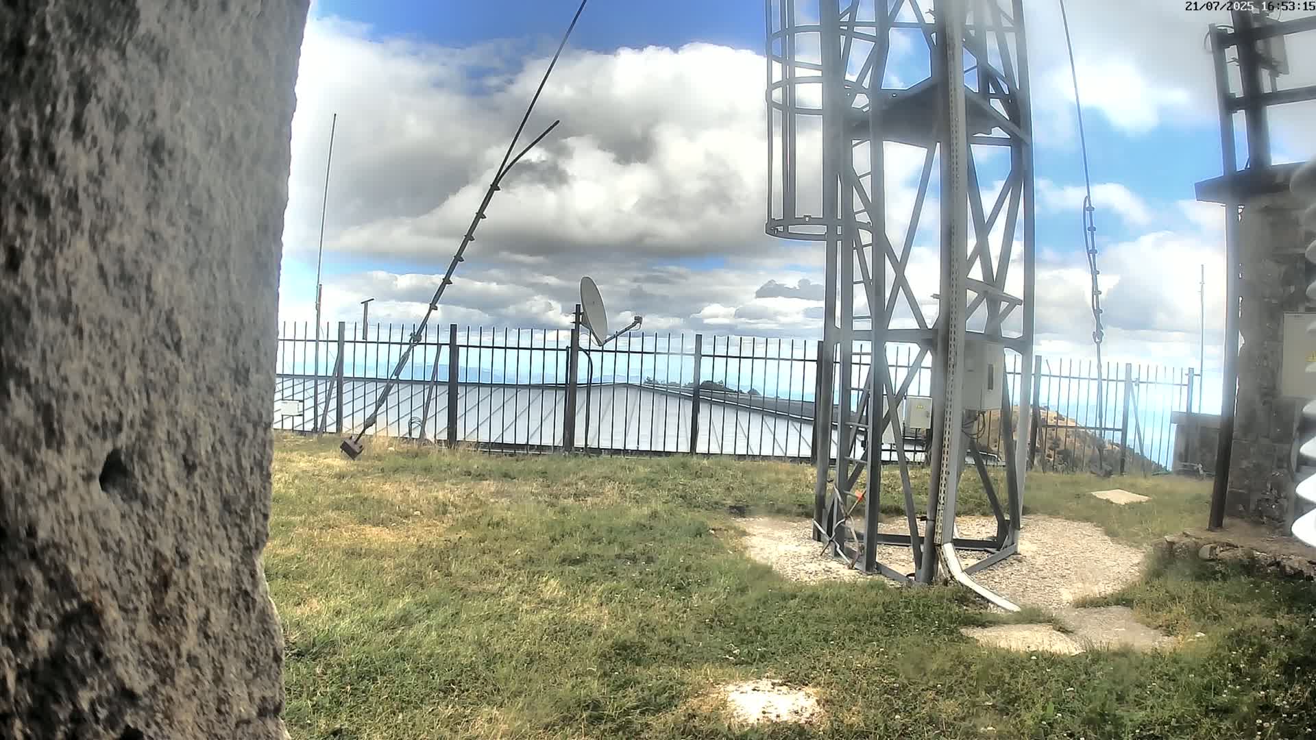 Val-d'Aigoual, Mont Aigoual Mountain,  Le Climatographe Meteorologic Climatograph Live Cam - Le Vigan, Gard, Occitanie, France