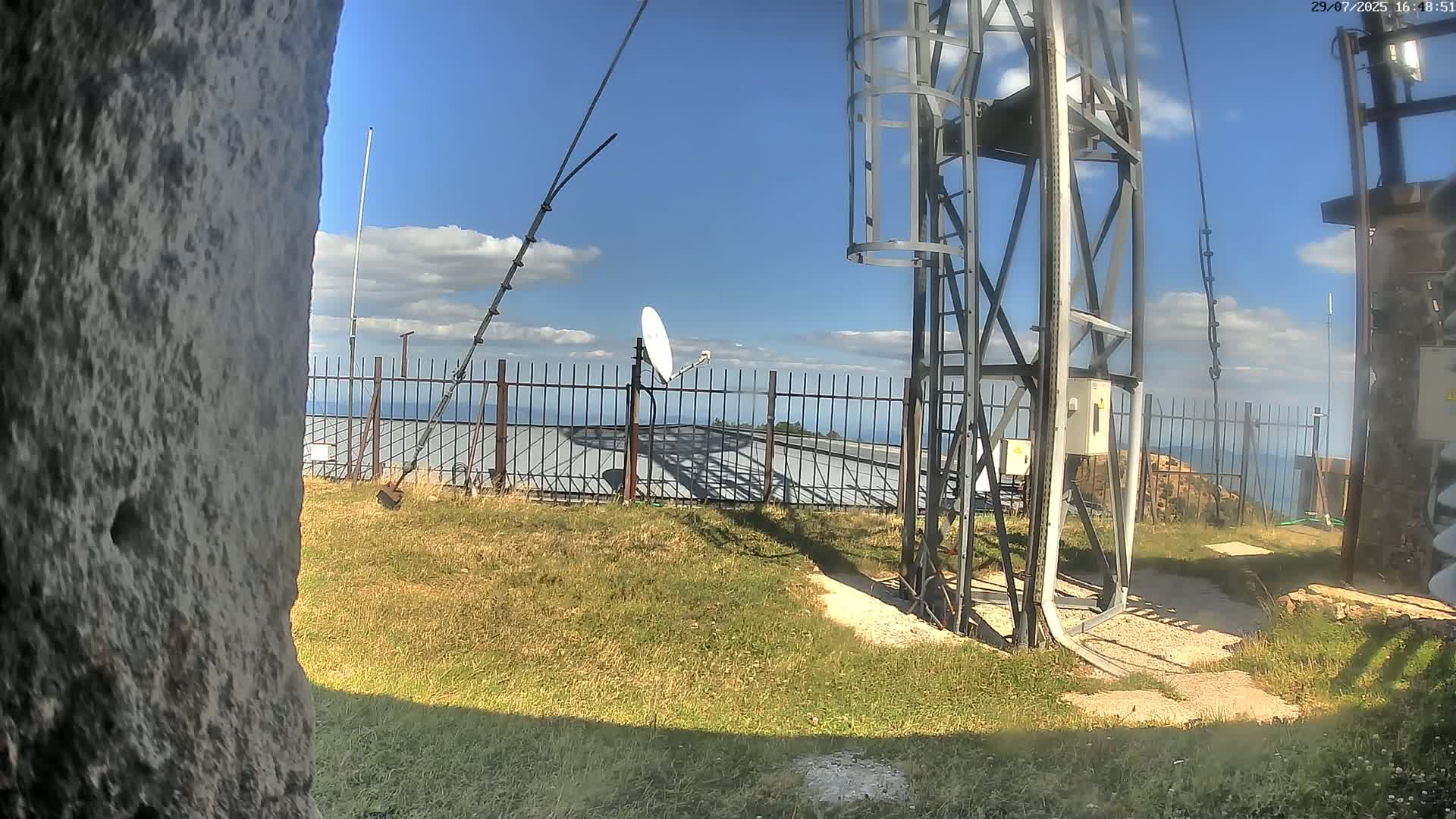 Val-d'Aigoual, Mont Aigoual Mountain,  Le Climatographe Meteorologic Climatograph Live Cam - Le Vigan, Gard, Occitanie, France