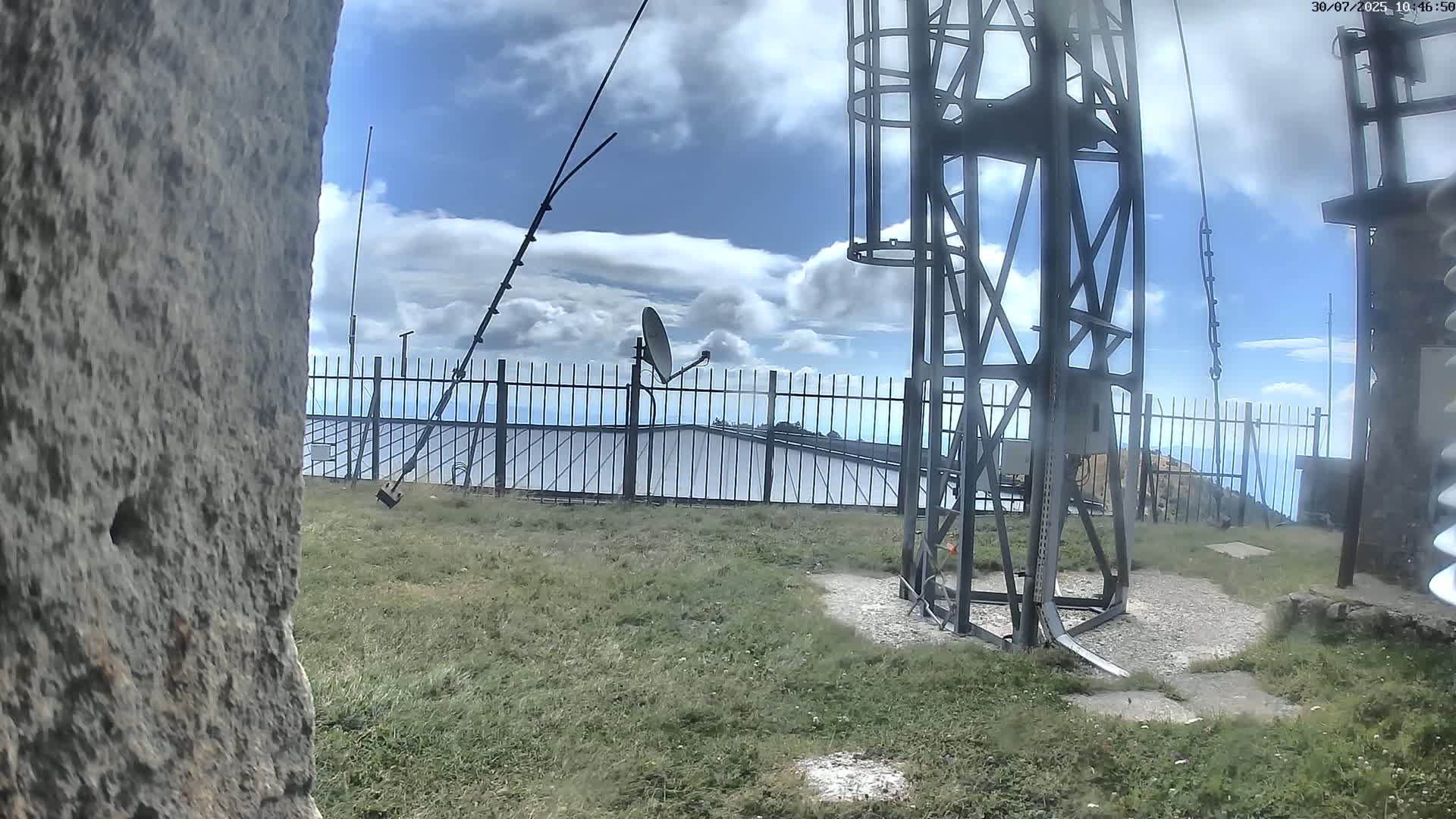 Val-d'Aigoual, Mont Aigoual Mountain,  Le Climatographe Meteorologic Climatograph Live Cam - Le Vigan, Gard, Occitanie, France