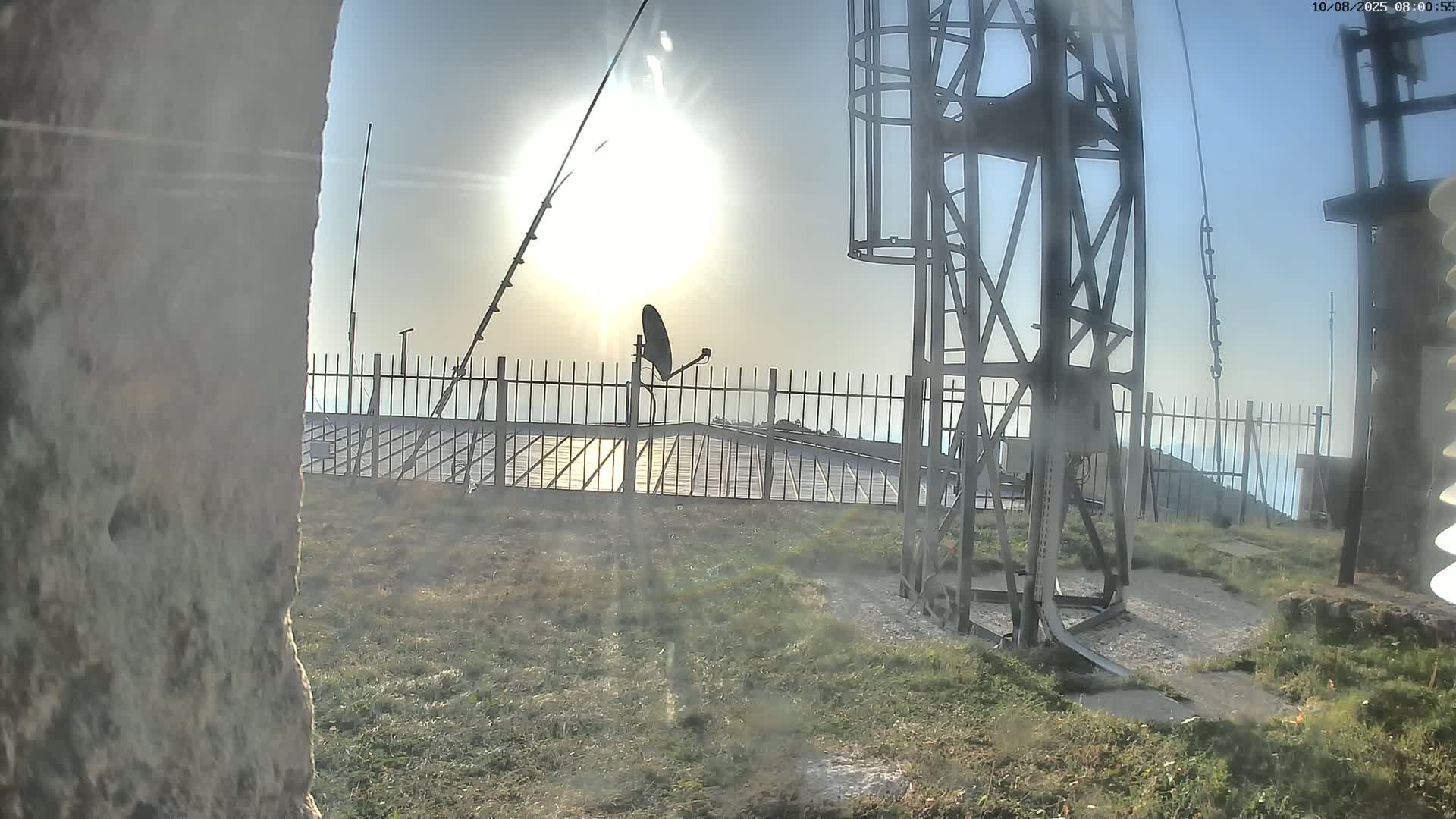 Val-d'Aigoual, Mont Aigoual Mountain,  Le Climatographe Meteorologic Climatograph Live Cam - Le Vigan, Gard, Occitanie, France