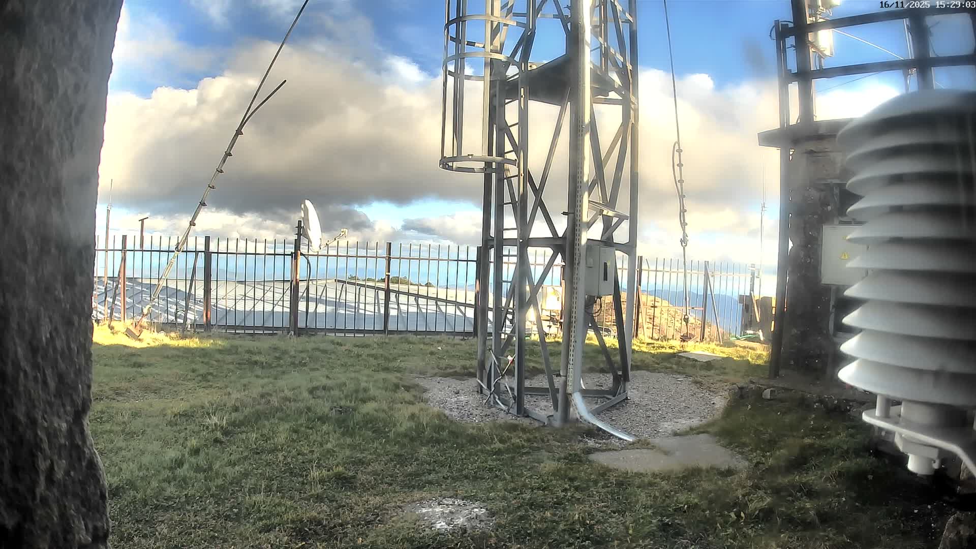 Val-d'Aigoual, Mont Aigoual Mountain,  Le Climatographe Meteorologic Climatograph Live Cam - Le Vigan, Gard, Occitanie, France