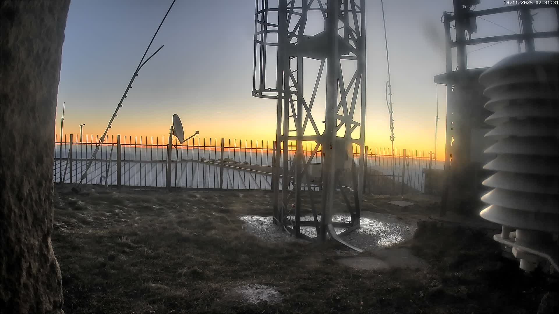 Val-d'Aigoual, Mont Aigoual Mountain,  Le Climatographe Meteorologic Climatograph Live Cam - Le Vigan, Gard, Occitanie, France