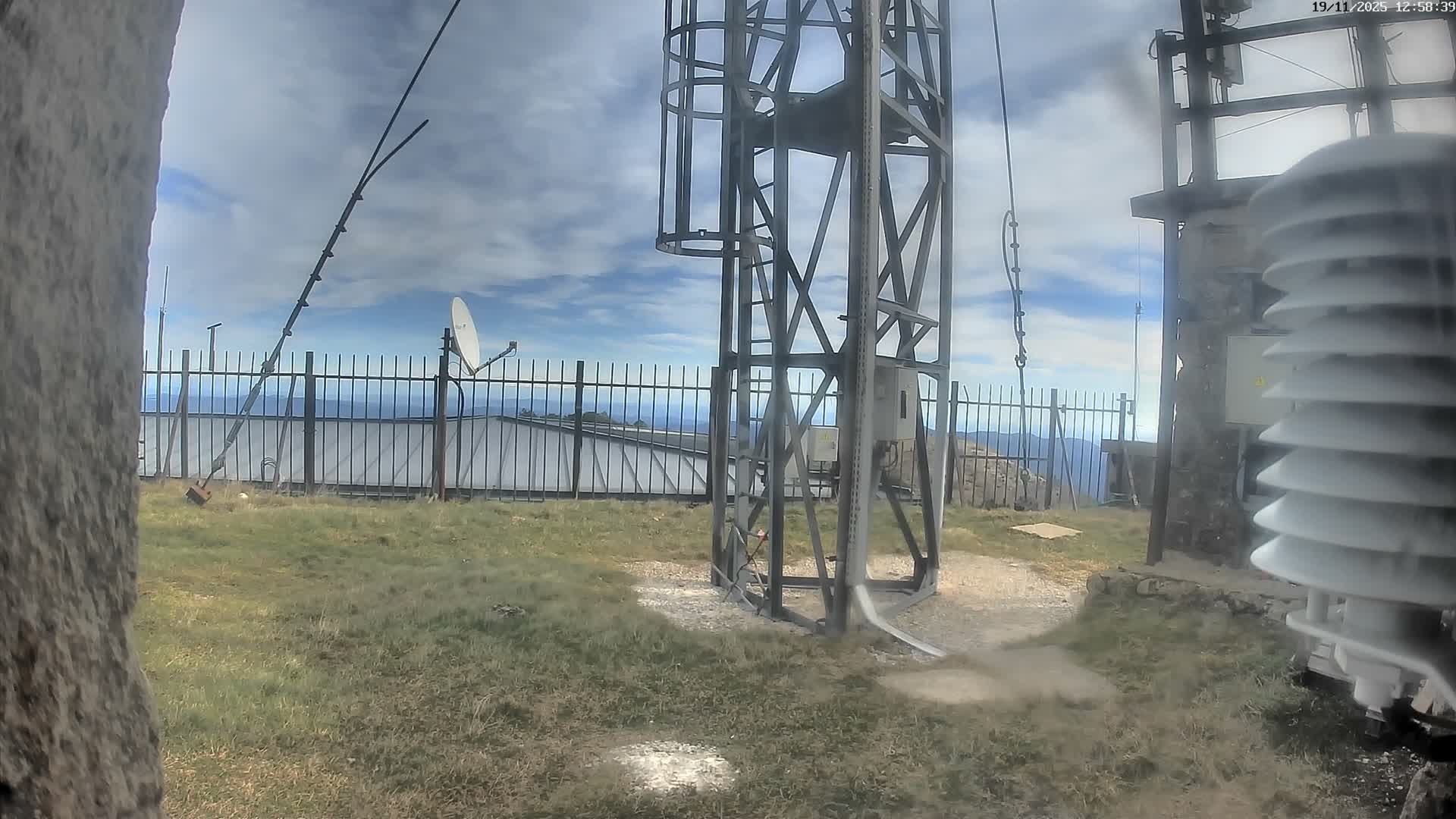 Val-d'Aigoual, Mont Aigoual Mountain,  Le Climatographe Meteorologic Climatograph Live Cam - Le Vigan, Gard, Occitanie, France