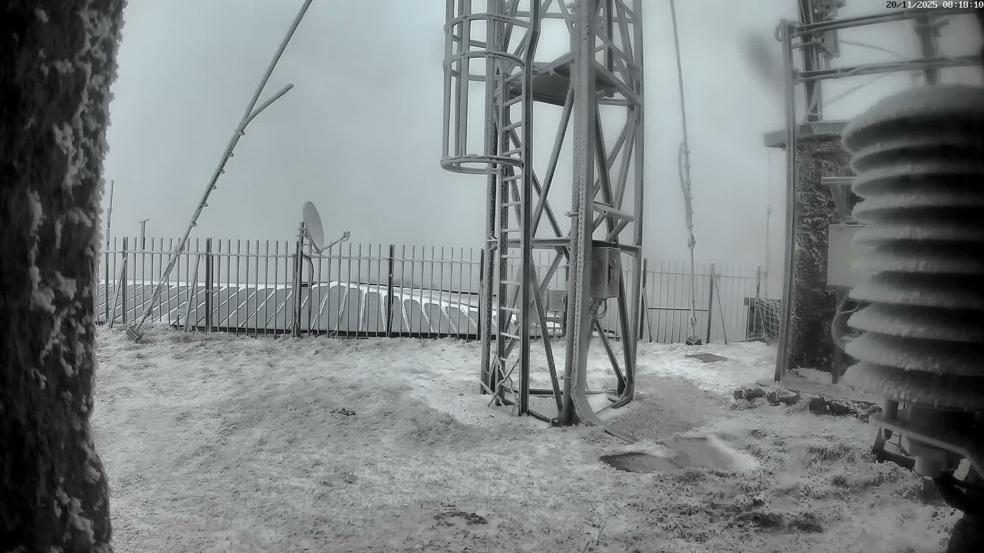 Val-d'Aigoual, Mont Aigoual Mountain,  Le Climatographe Meteorologic Climatograph Live Cam - Le Vigan, Gard, Occitanie, France