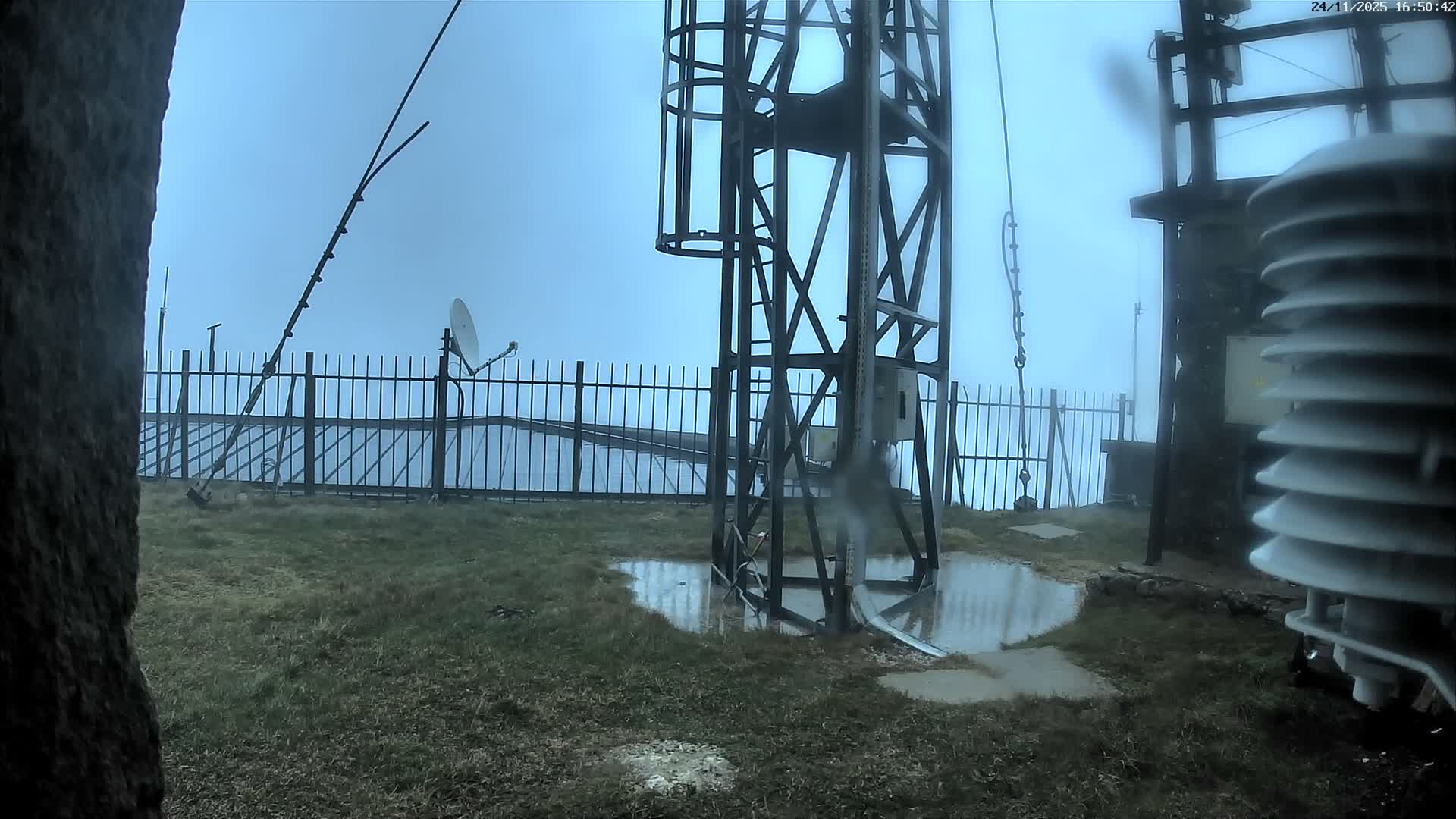 Val-d'Aigoual, Mont Aigoual Mountain,  Le Climatographe Meteorologic Climatograph Live Cam - Le Vigan, Gard, Occitanie, France