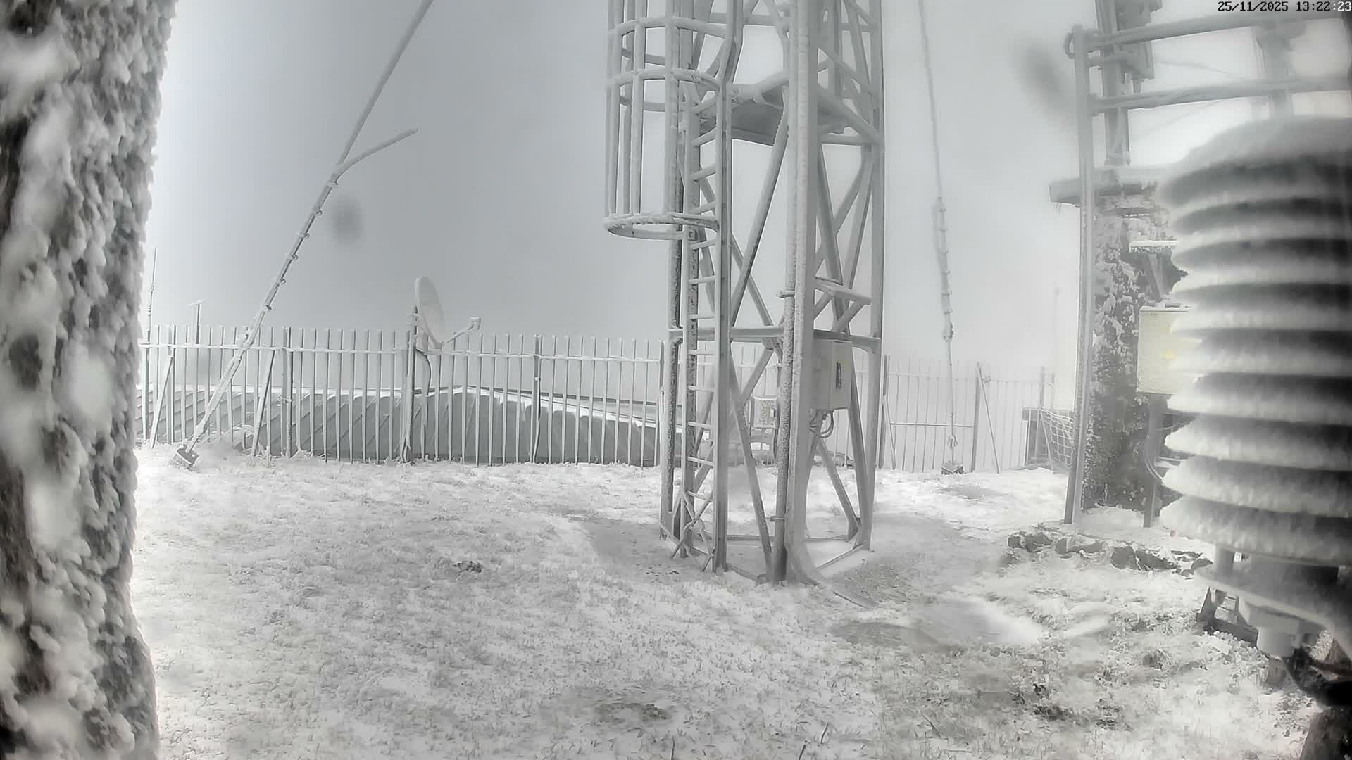 Val-d'Aigoual, Mont Aigoual Mountain,  Le Climatographe Meteorologic Climatograph Live Cam - Le Vigan, Gard, Occitanie, France