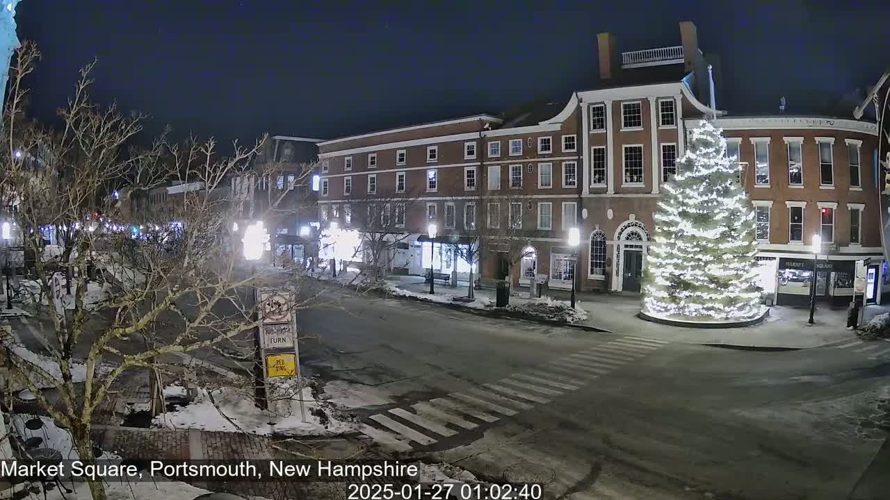 Portsmouth, Market Square Live Cam -  Portsmouth,  New Hampshire, USA