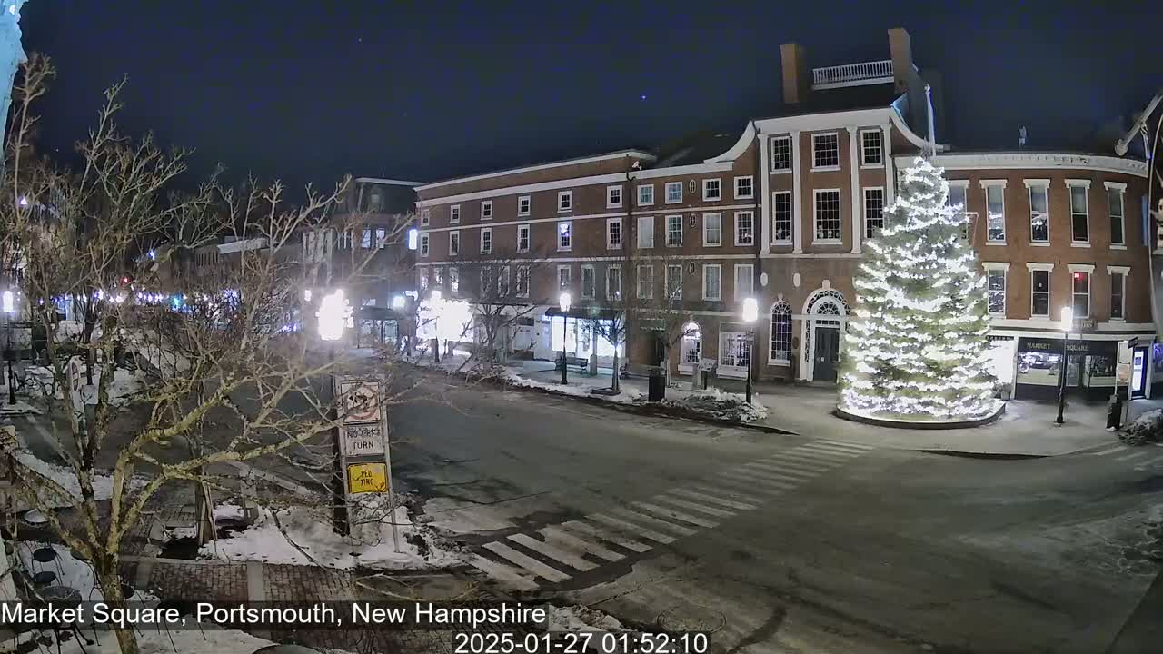 Portsmouth, Market Square Live Cam -  Portsmouth,  New Hampshire, USA