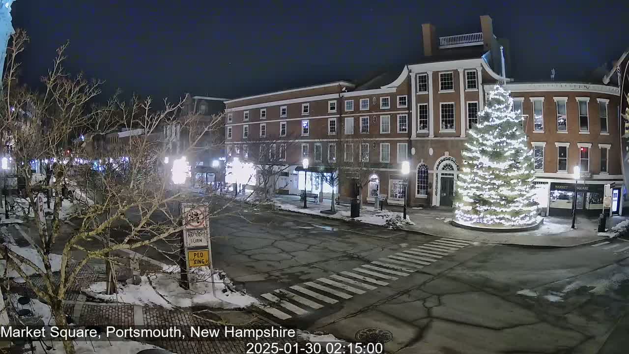 Portsmouth, Market Square Live Cam -  Portsmouth,  New Hampshire, USA