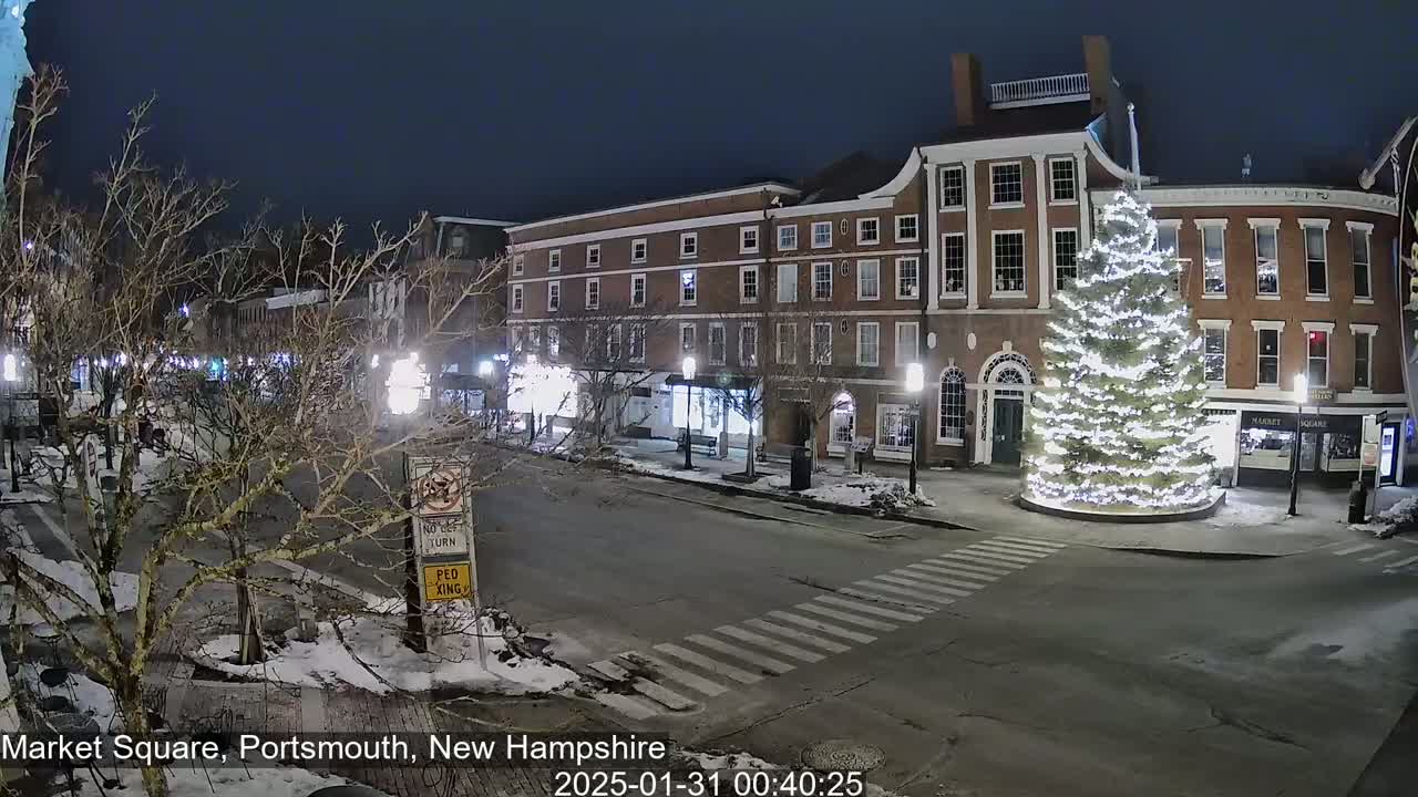 Portsmouth, Market Square Live Cam -  Portsmouth,  New Hampshire, USA