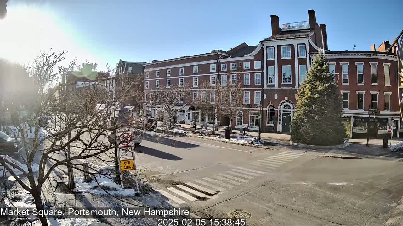 Portsmouth, Market Square Live Cam -  Portsmouth,  New Hampshire, USA