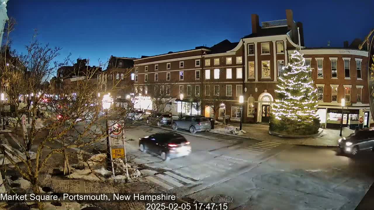 Portsmouth, Market Square Live Cam -  Portsmouth,  New Hampshire, USA