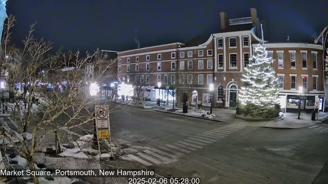 Portsmouth, Market Square Live Cam -  Portsmouth,  New Hampshire, USA