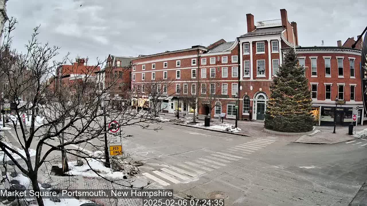 Portsmouth, Market Square Live Cam -  Portsmouth,  New Hampshire, USA