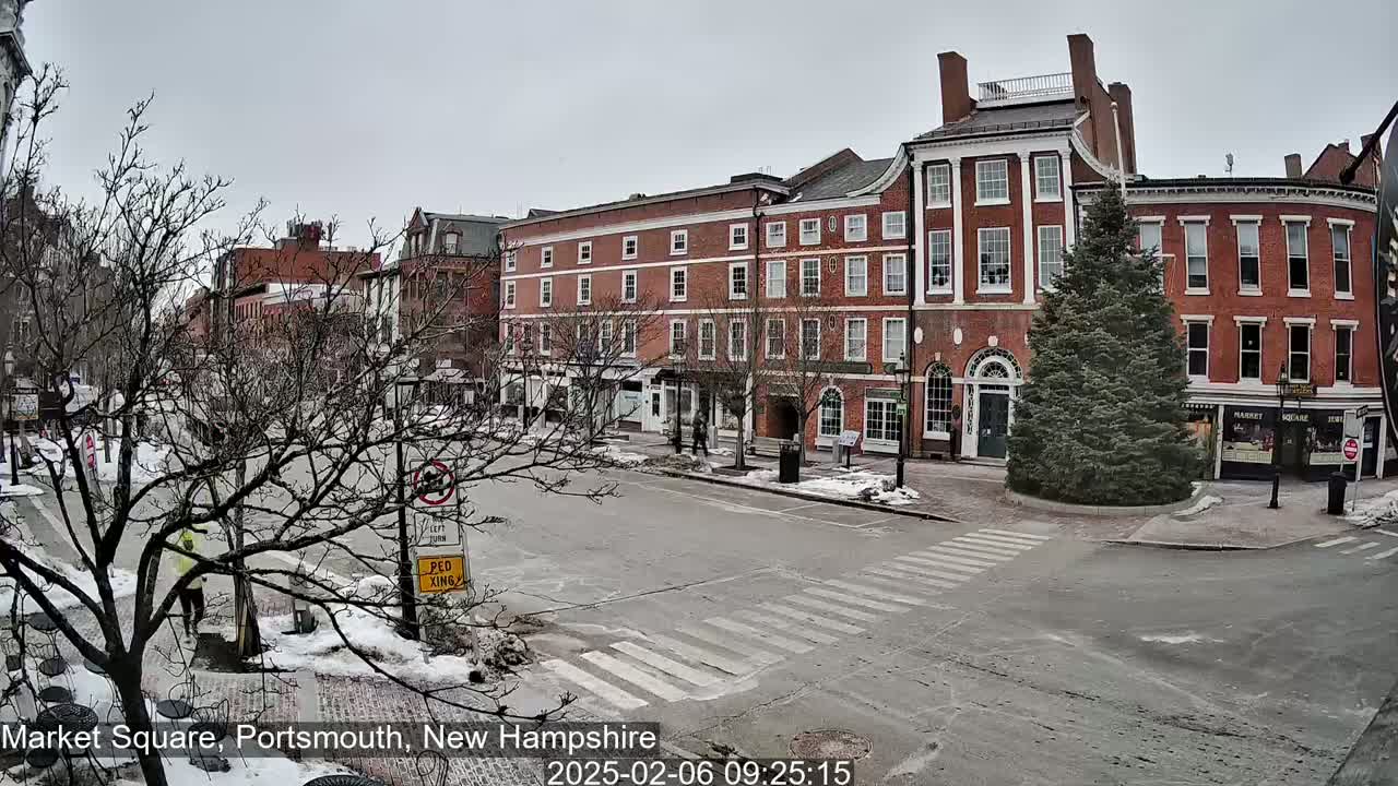 Portsmouth, Market Square Live Cam -  Portsmouth,  New Hampshire, USA