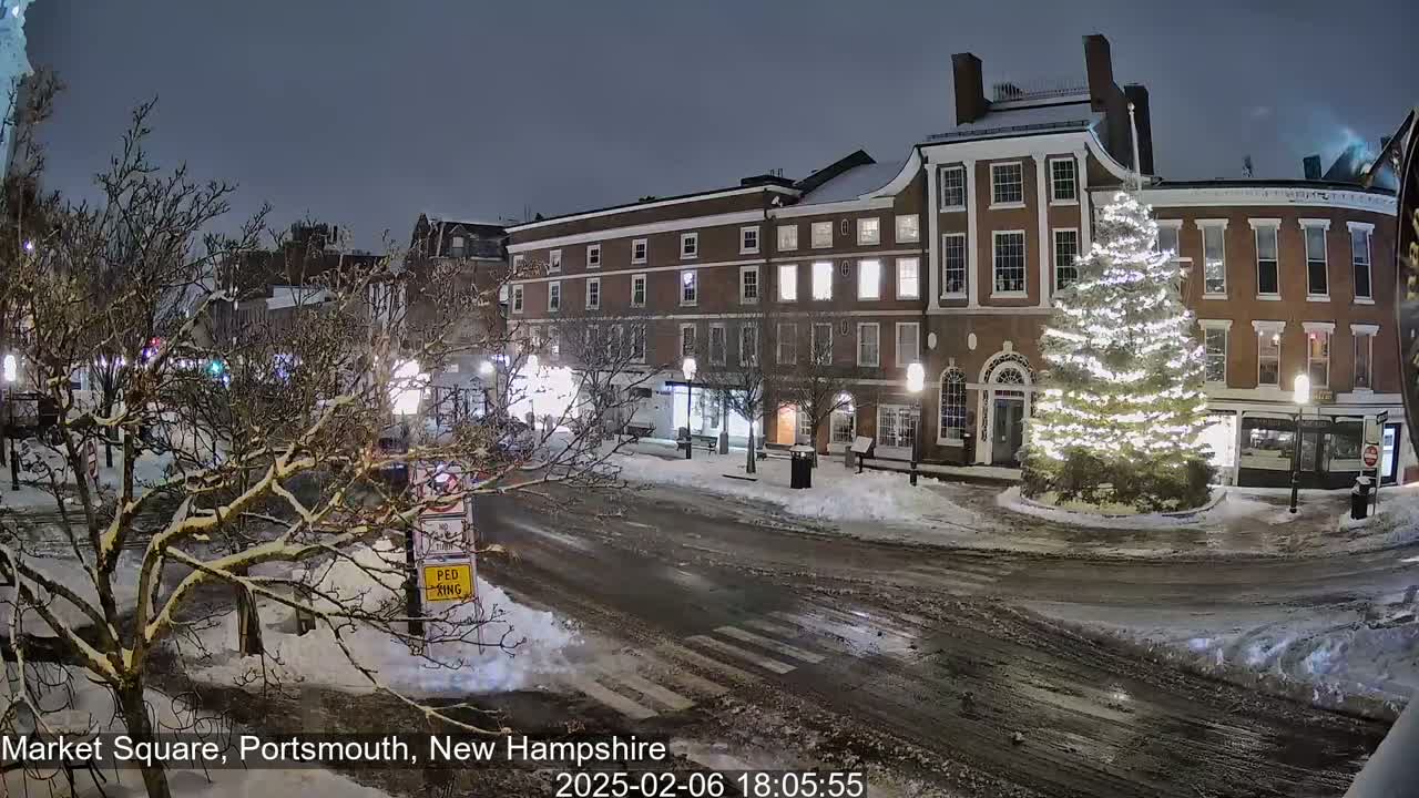 Portsmouth, Market Square Live Cam -  Portsmouth,  New Hampshire, USA