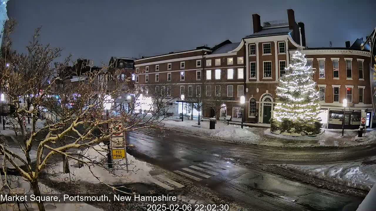 Portsmouth, Market Square Live Cam -  Portsmouth,  New Hampshire, USA