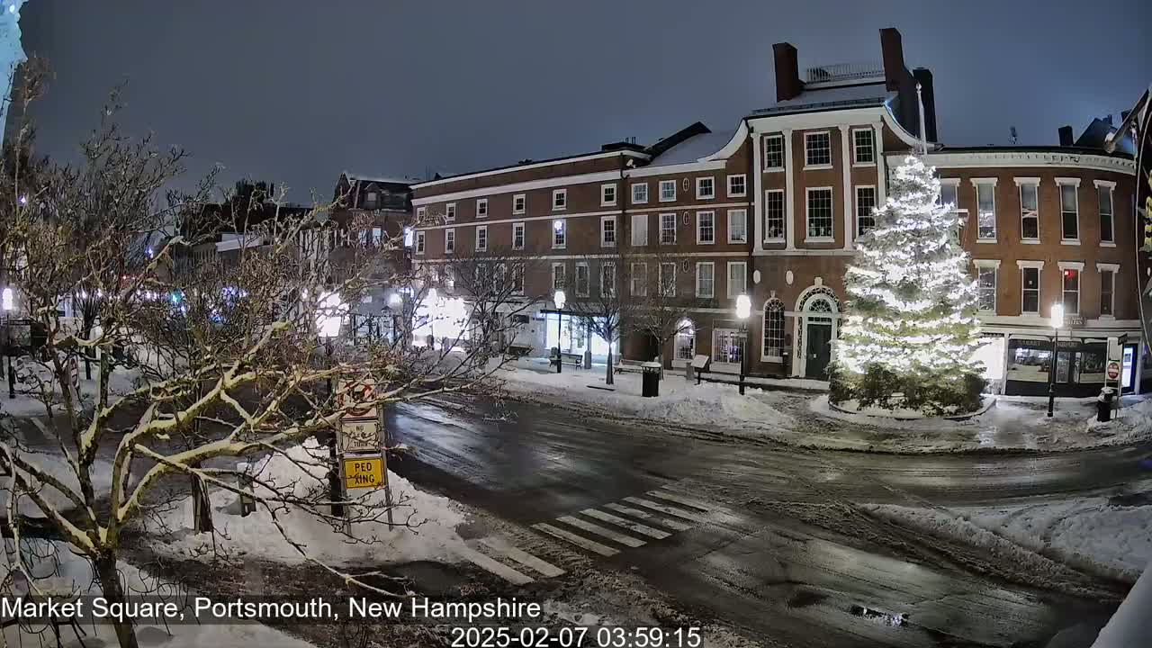 Portsmouth, Market Square Live Cam -  Portsmouth,  New Hampshire, USA