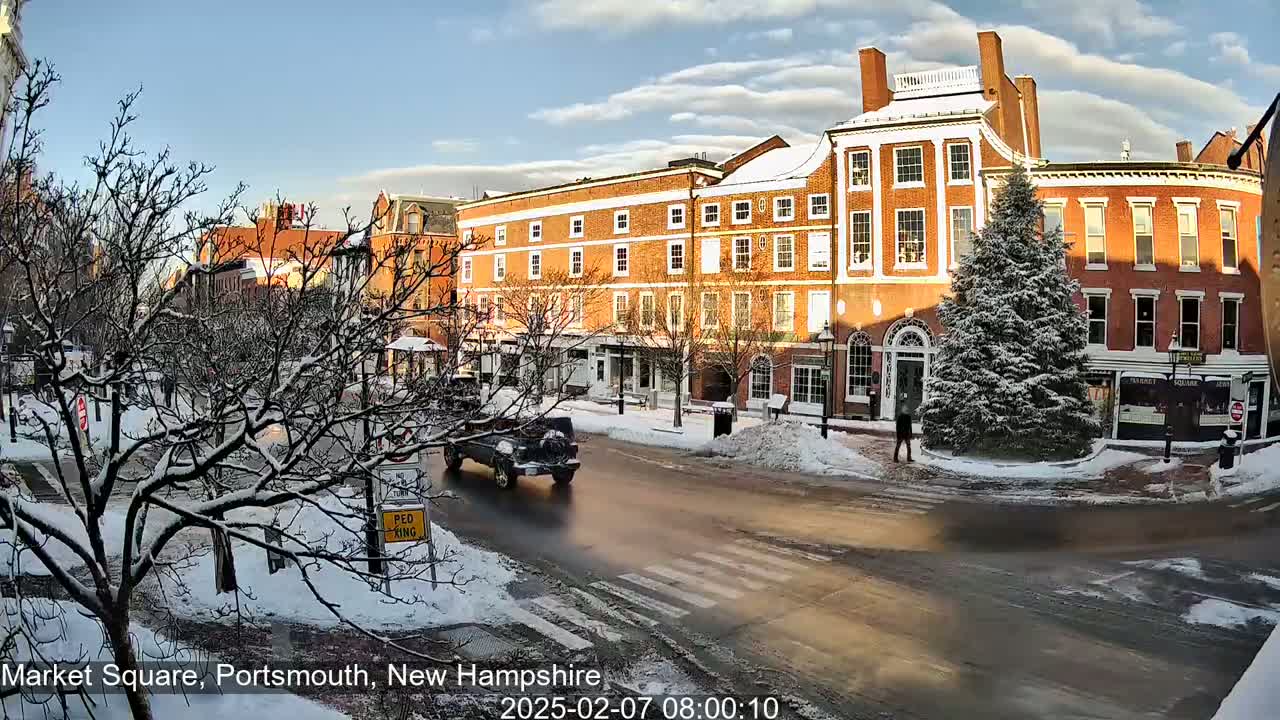 Portsmouth, Market Square Live Cam -  Portsmouth,  New Hampshire, USA