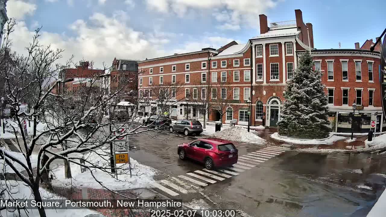 Portsmouth, Market Square Live Cam -  Portsmouth,  New Hampshire, USA