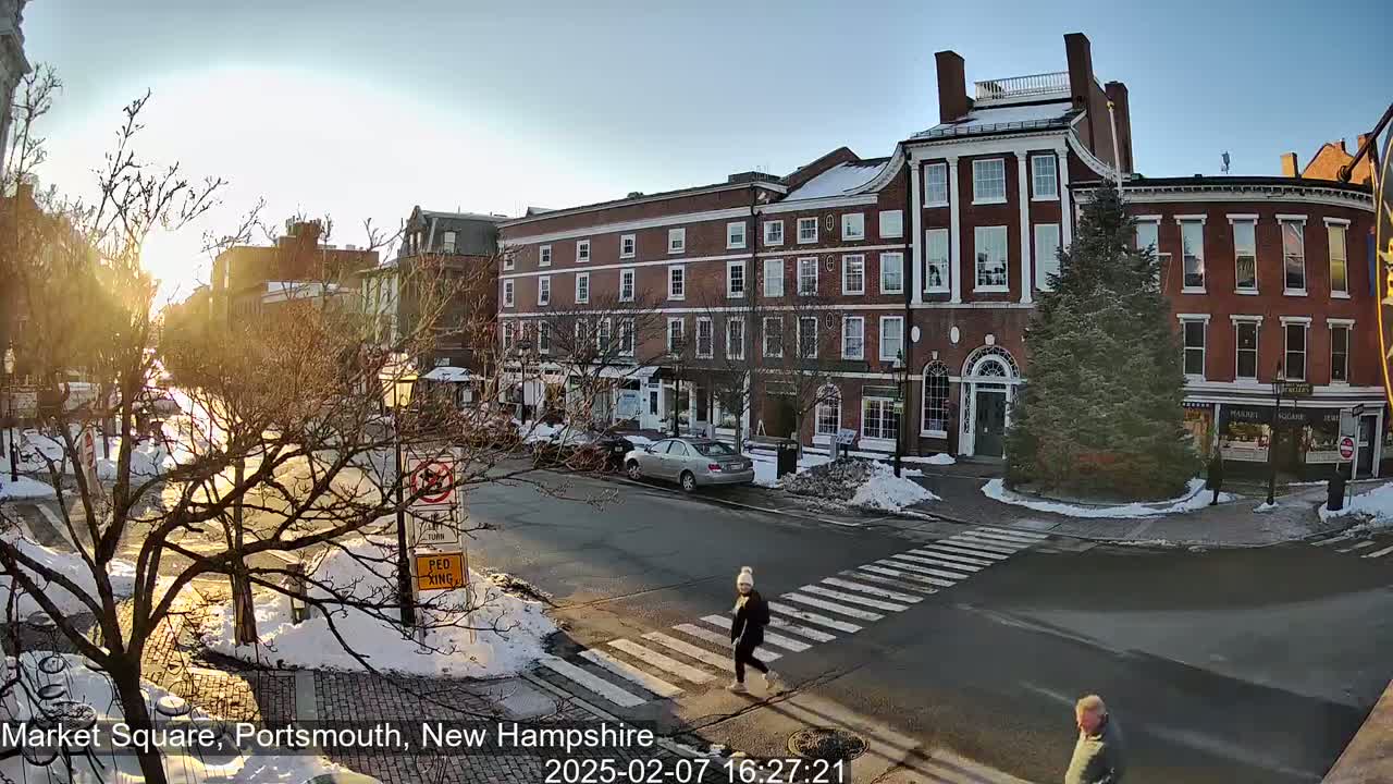 Portsmouth, Market Square Live Cam -  Portsmouth,  New Hampshire, USA