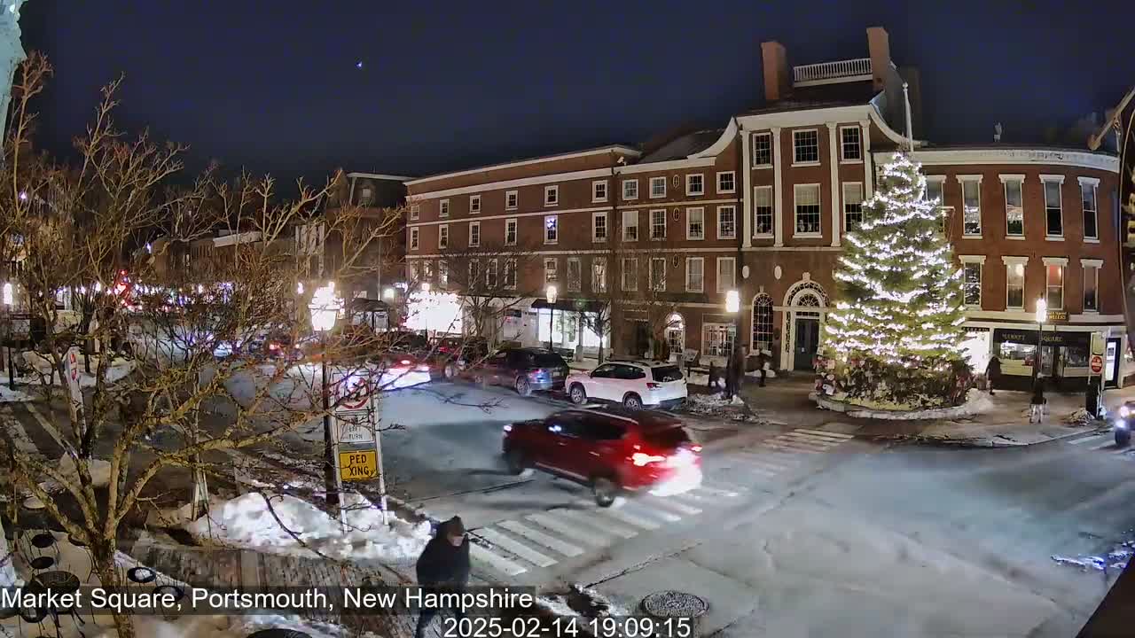 Portsmouth, Market Square Live Cam -  Portsmouth,  New Hampshire, USA