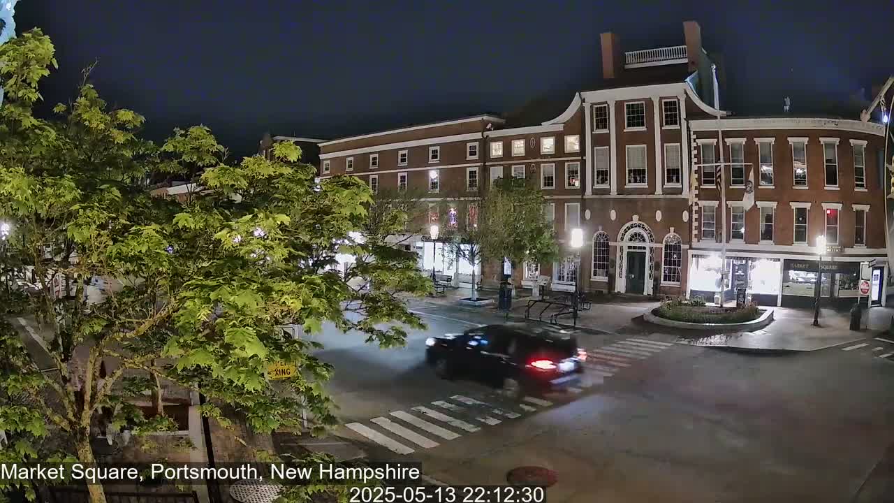 Portsmouth, Market Square Live Cam -  Portsmouth,  New Hampshire, USA