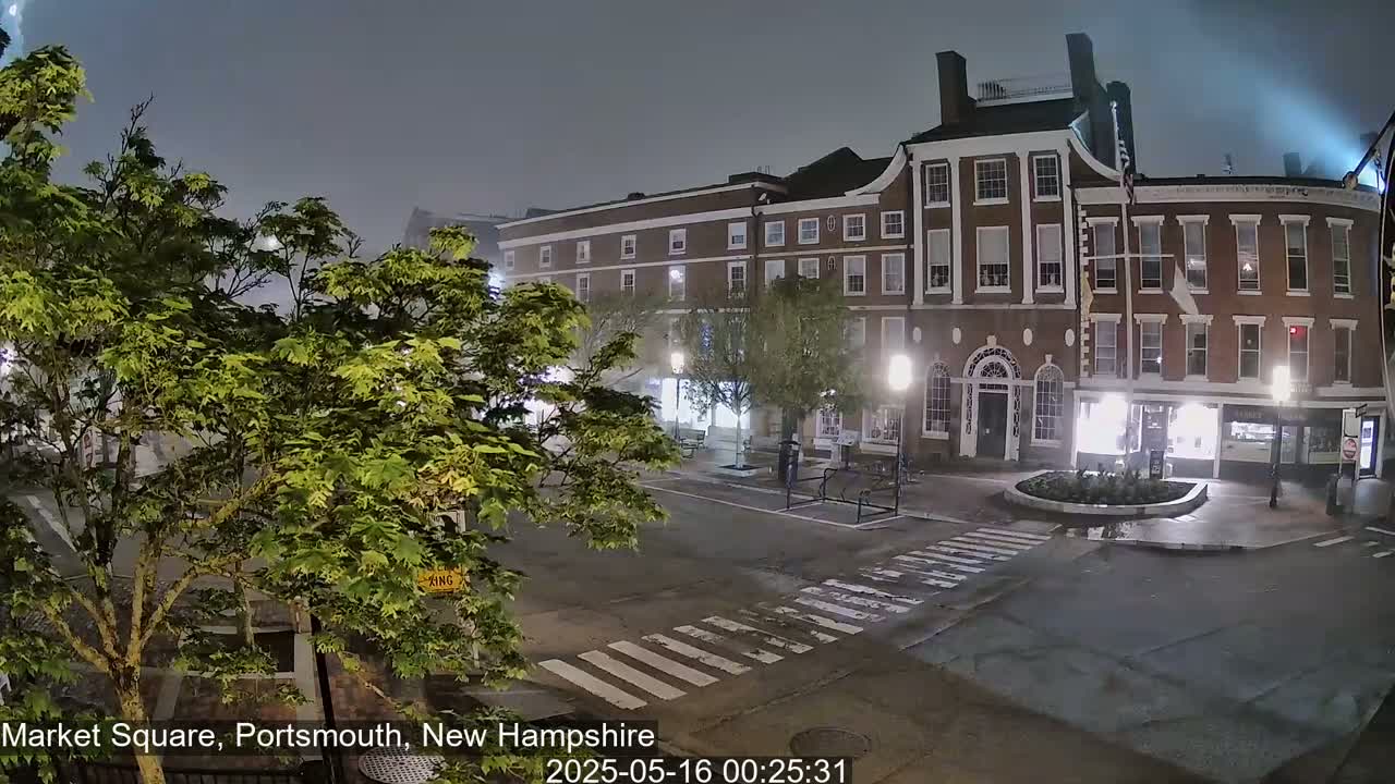 Portsmouth, Market Square Live Cam -  Portsmouth,  New Hampshire, USA