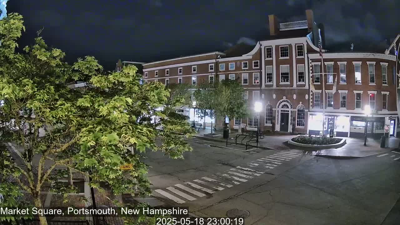 Portsmouth, Market Square Live Cam -  Portsmouth,  New Hampshire, USA