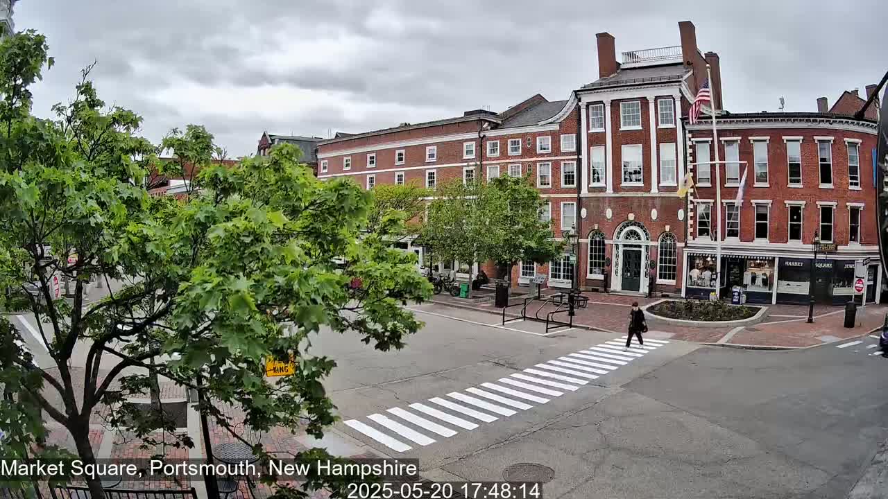 Portsmouth, Market Square Live Cam -  Portsmouth,  New Hampshire, USA