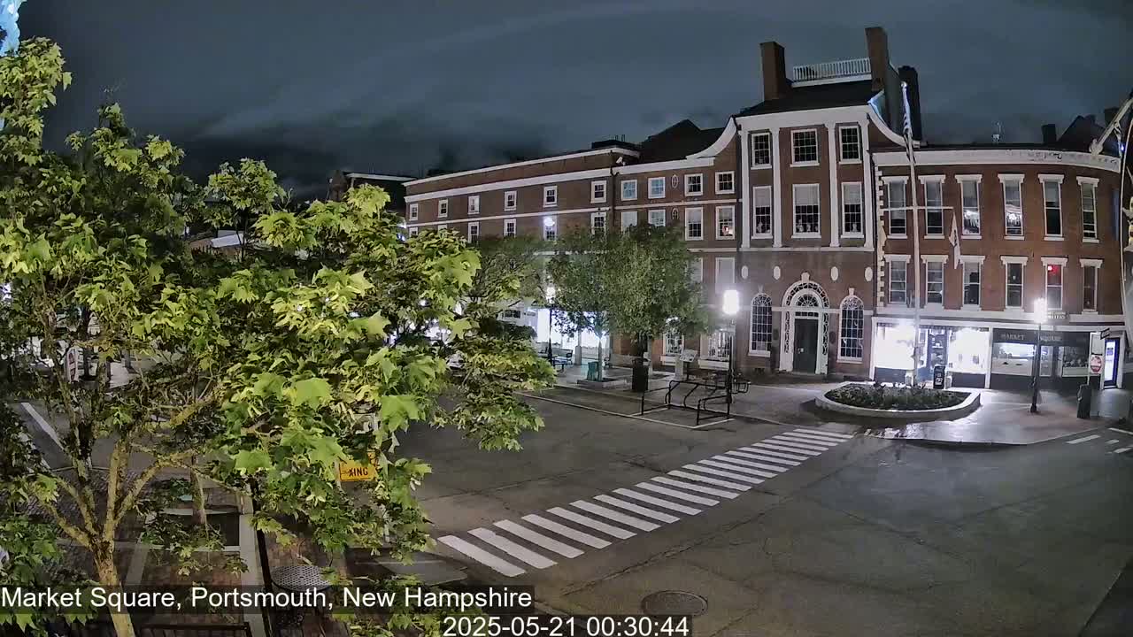 Portsmouth, Market Square Live Cam -  Portsmouth,  New Hampshire, USA