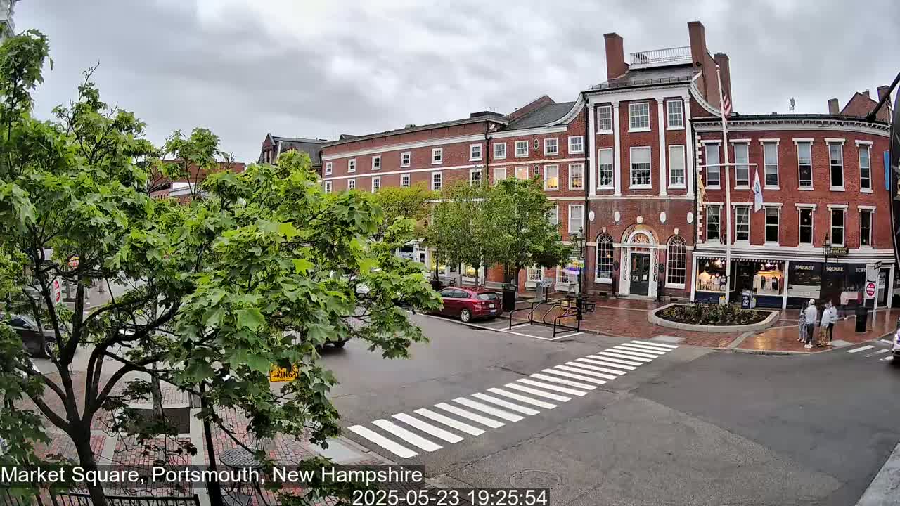 Portsmouth, Market Square Live Cam -  Portsmouth,  New Hampshire, USA
