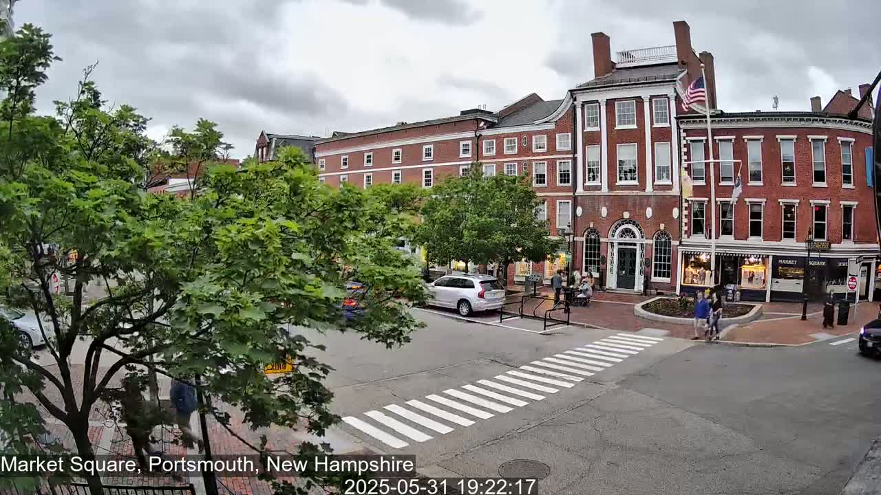 Portsmouth, Market Square Live Cam -  Portsmouth,  New Hampshire, USA