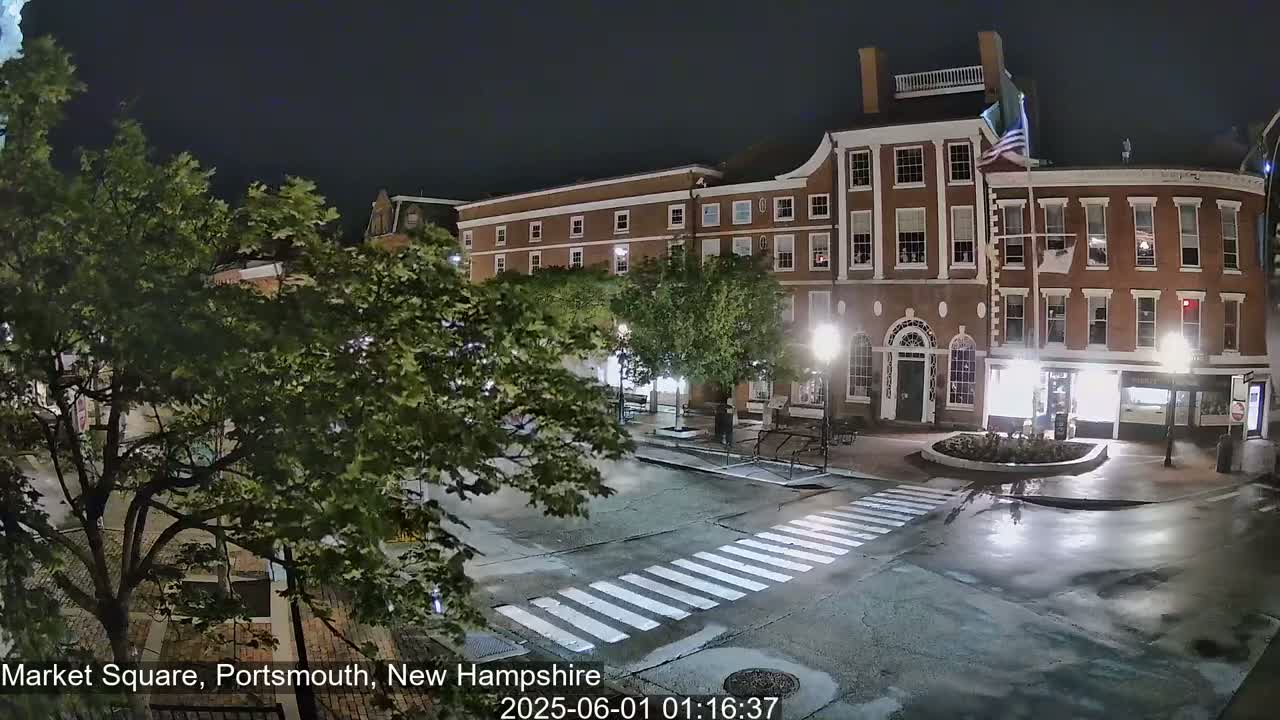 Portsmouth, Market Square Live Cam -  Portsmouth,  New Hampshire, USA