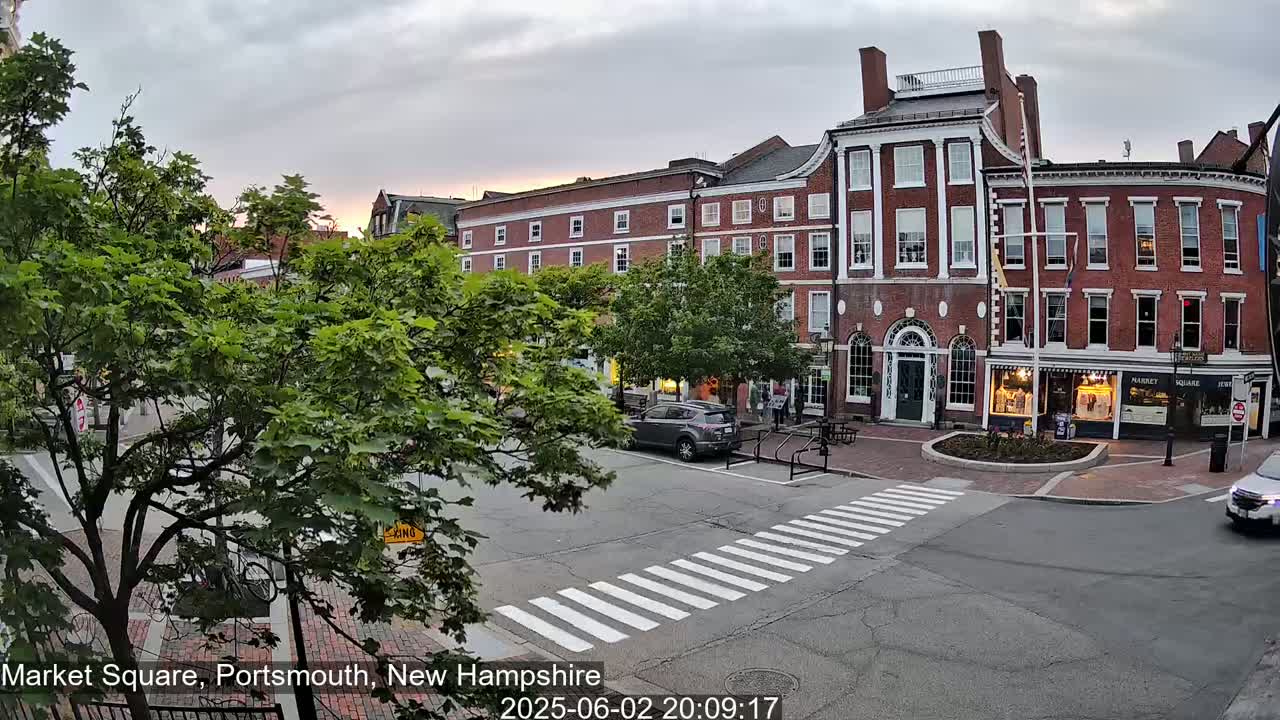 Portsmouth, Market Square Live Cam -  Portsmouth,  New Hampshire, USA